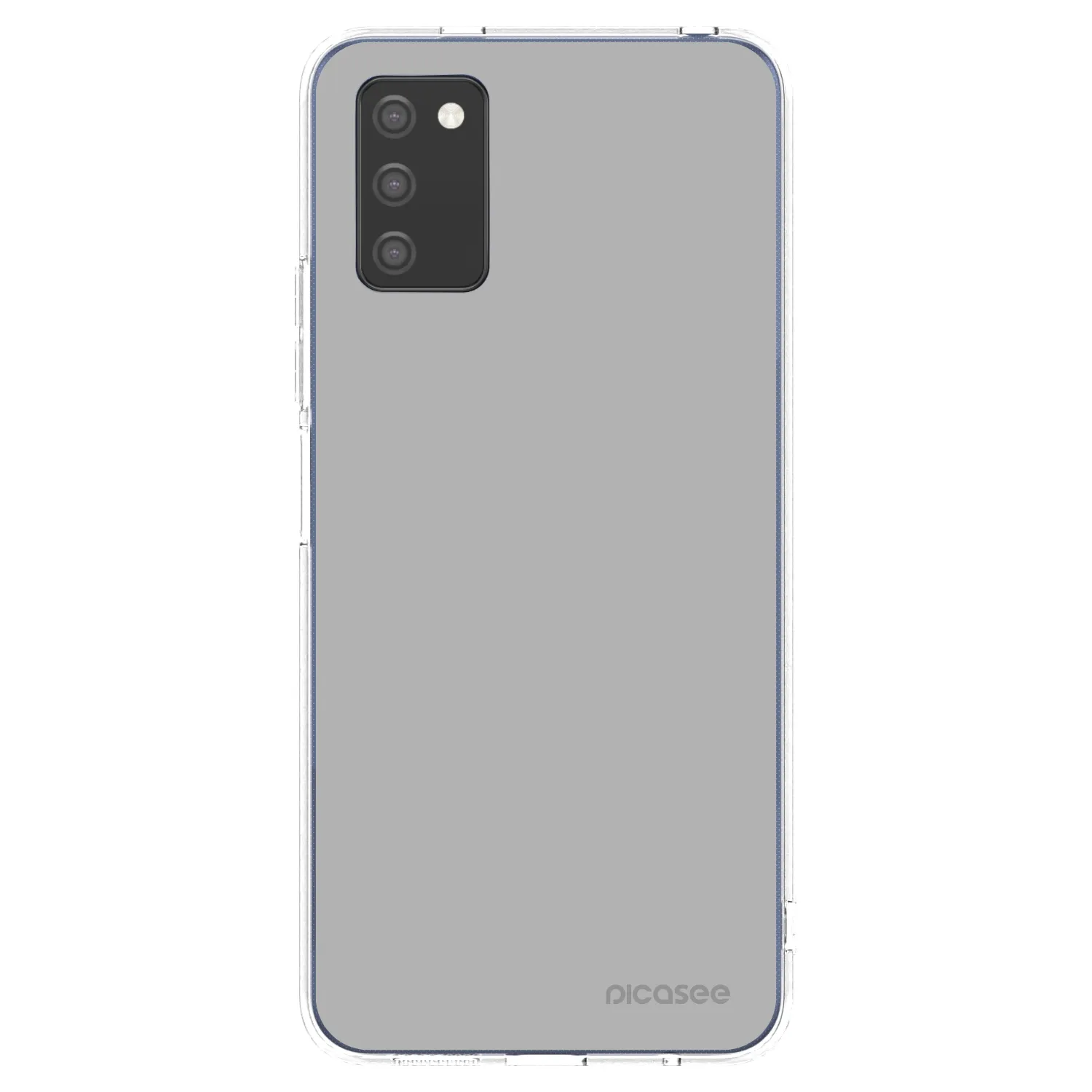 Picasee silikonowe przeźroczyste etui na Samsung Galaxy A02s A025G - Stone