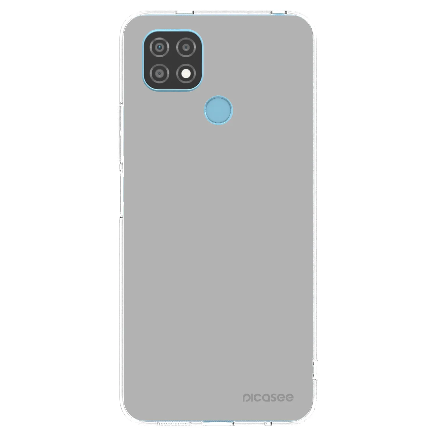 Picasee silikonowe przeźroczyste etui na Realme C21 - Stone