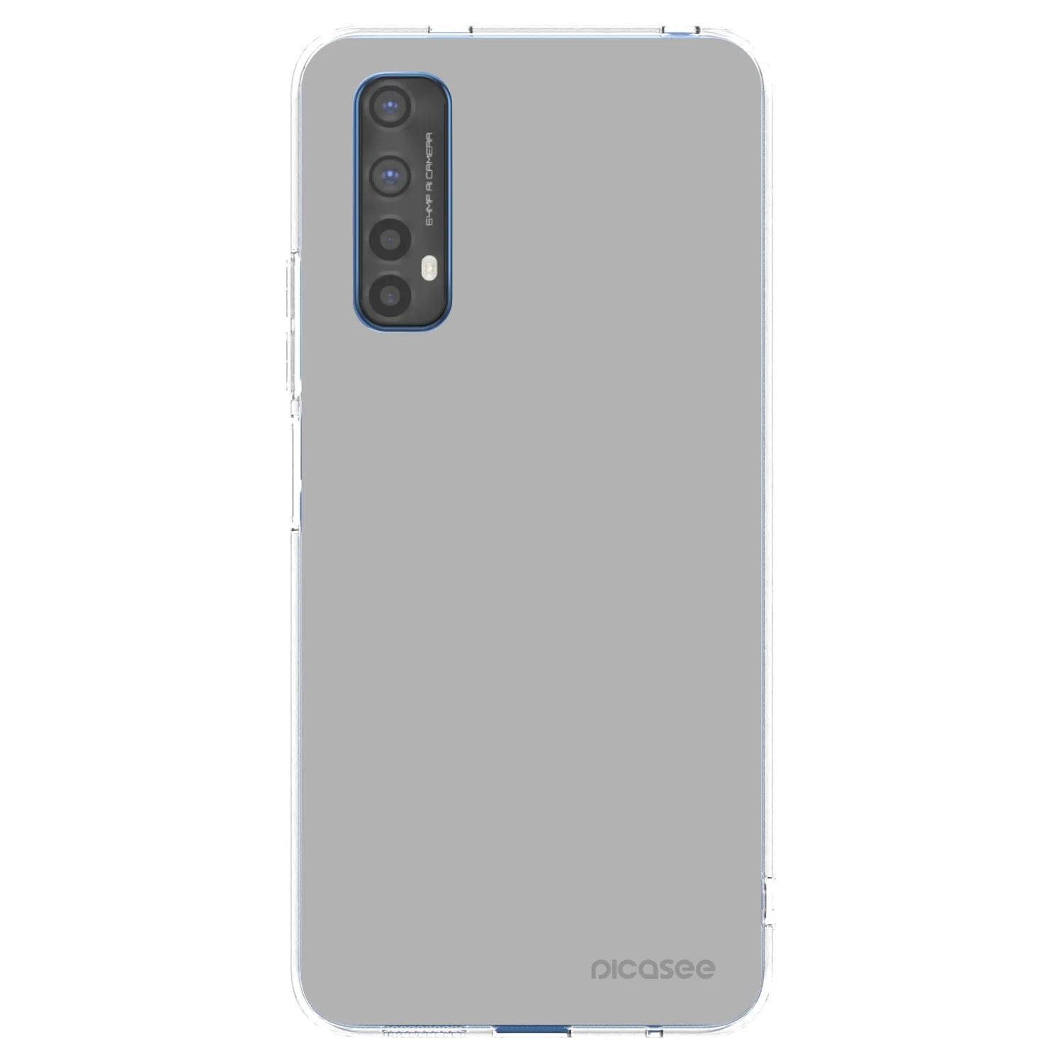 Picasee silikonowe przeźroczyste etui na Realme 7 - Stone