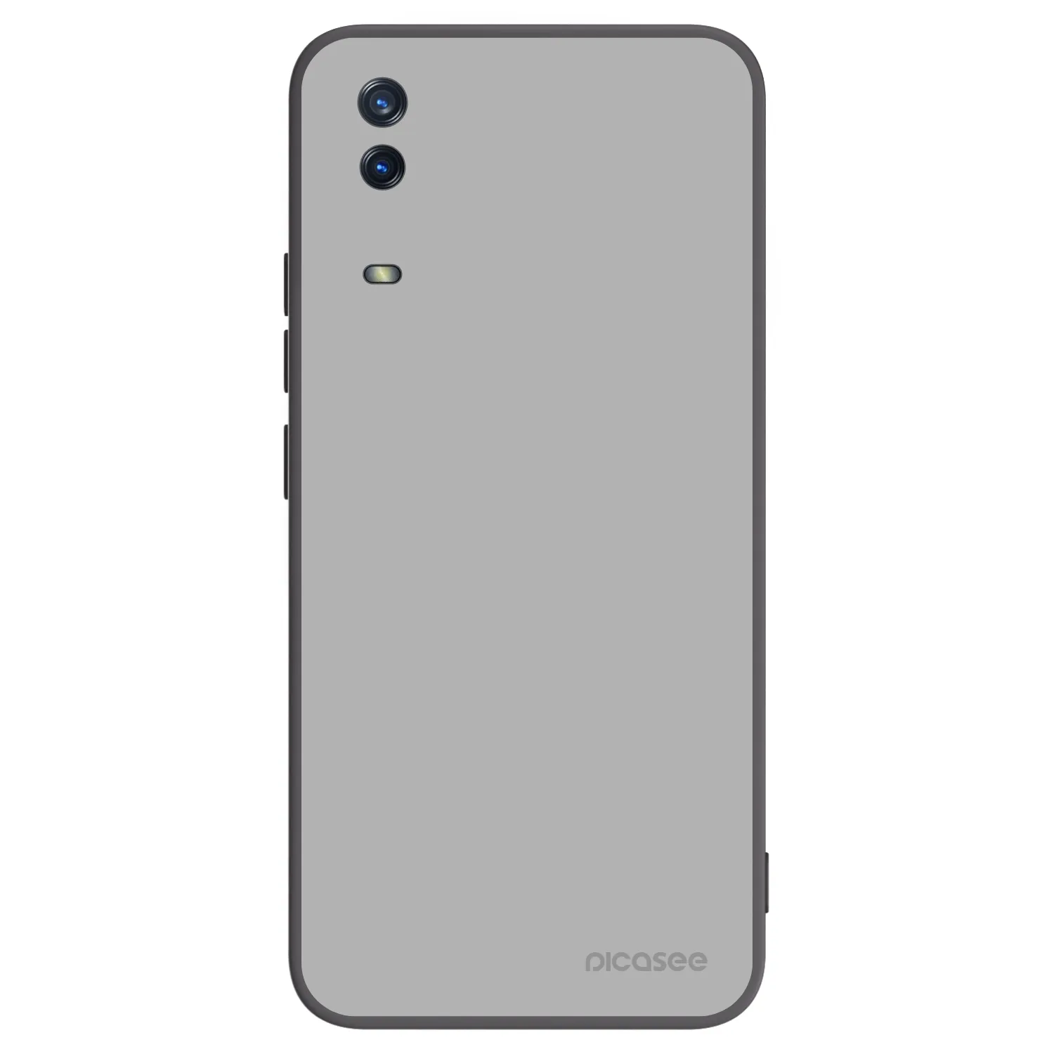 Picasee silikonowe czarne etui na Vivo Y11s - Stone