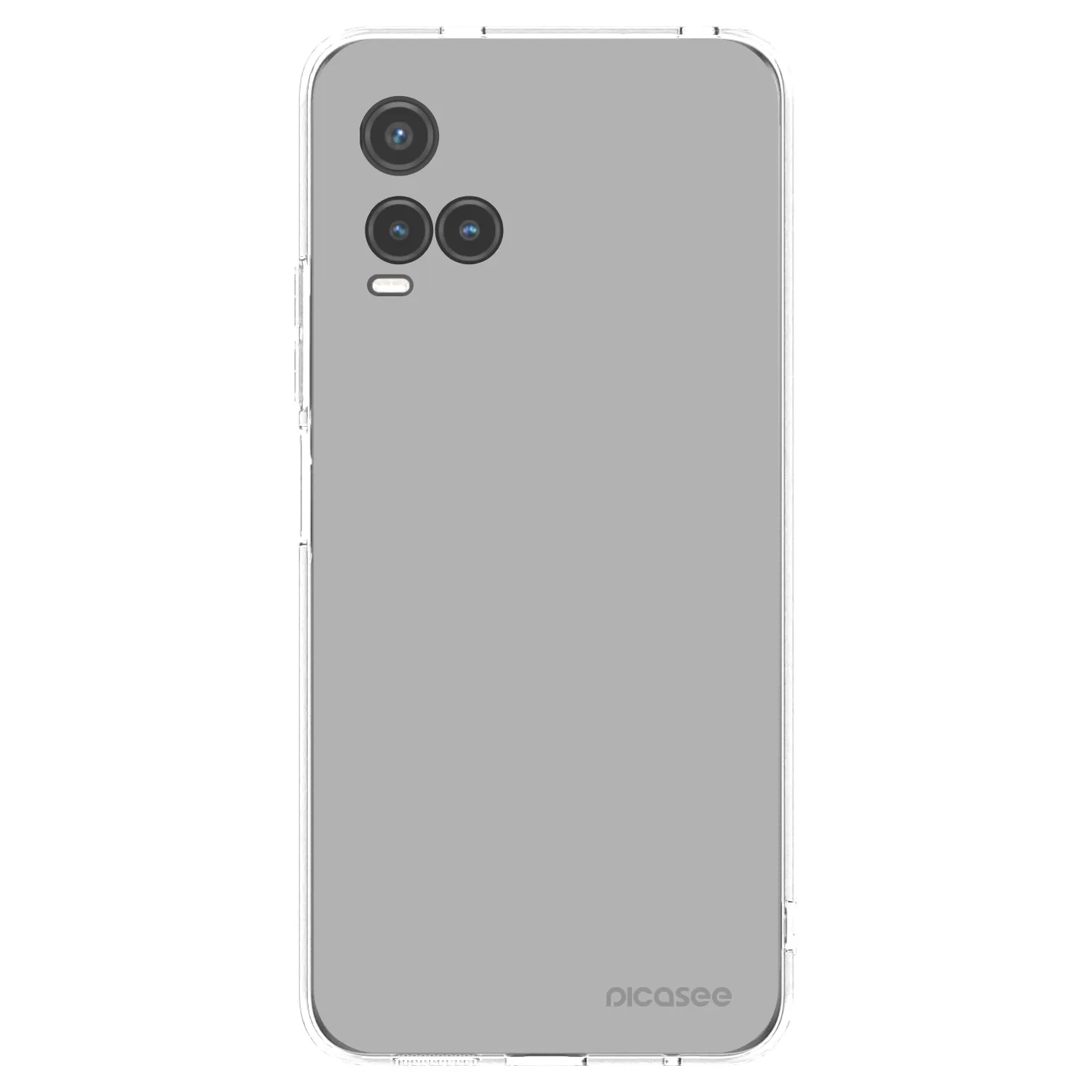 Picasee silikonowe przeźroczyste etui na Vivo Y33s - Stone
