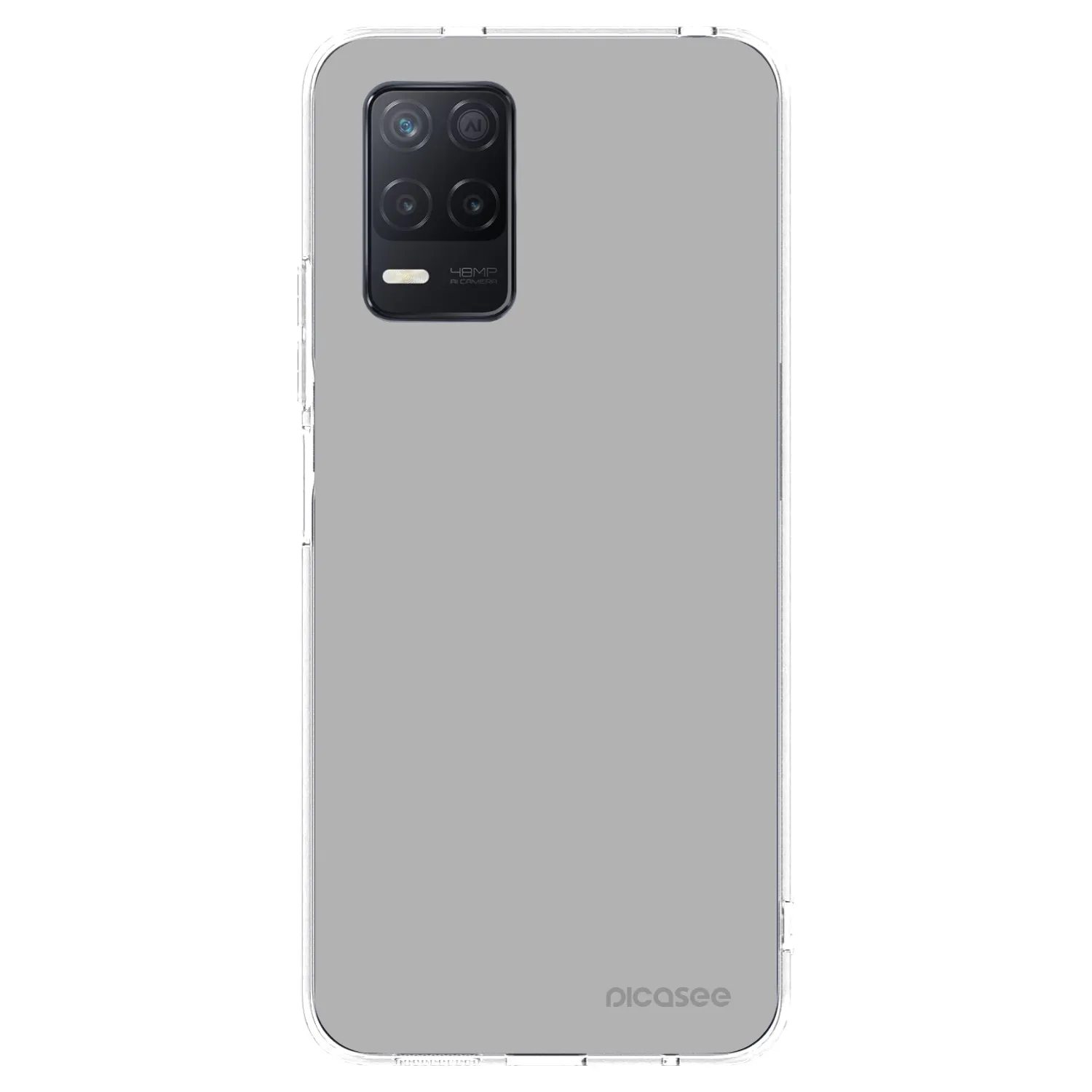 Picasee silikonowe przeźroczyste etui na Realme 8 5G - Stone