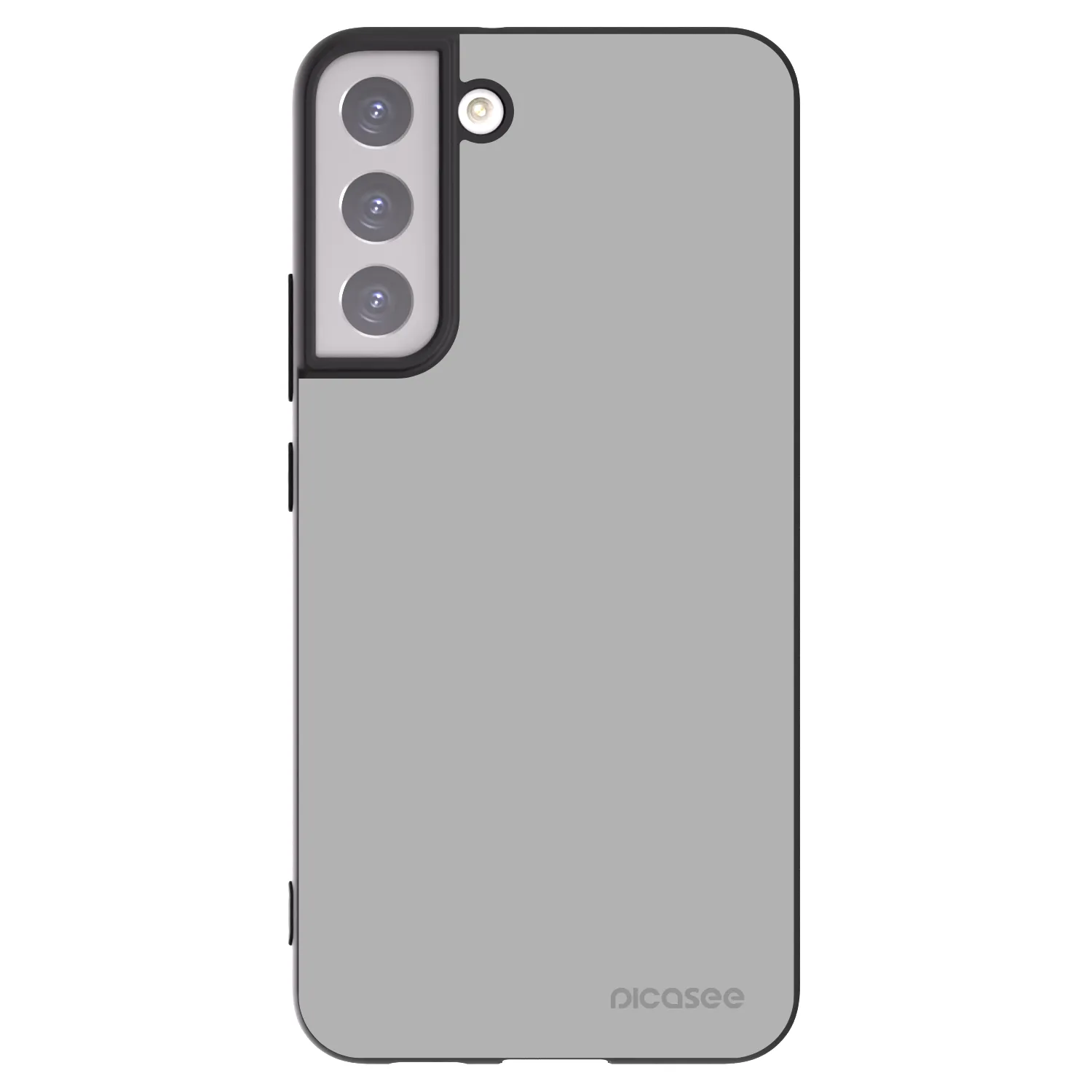 Picasee silikonowe czarne etui na Samsung Galaxy S22+ 5G - Stone