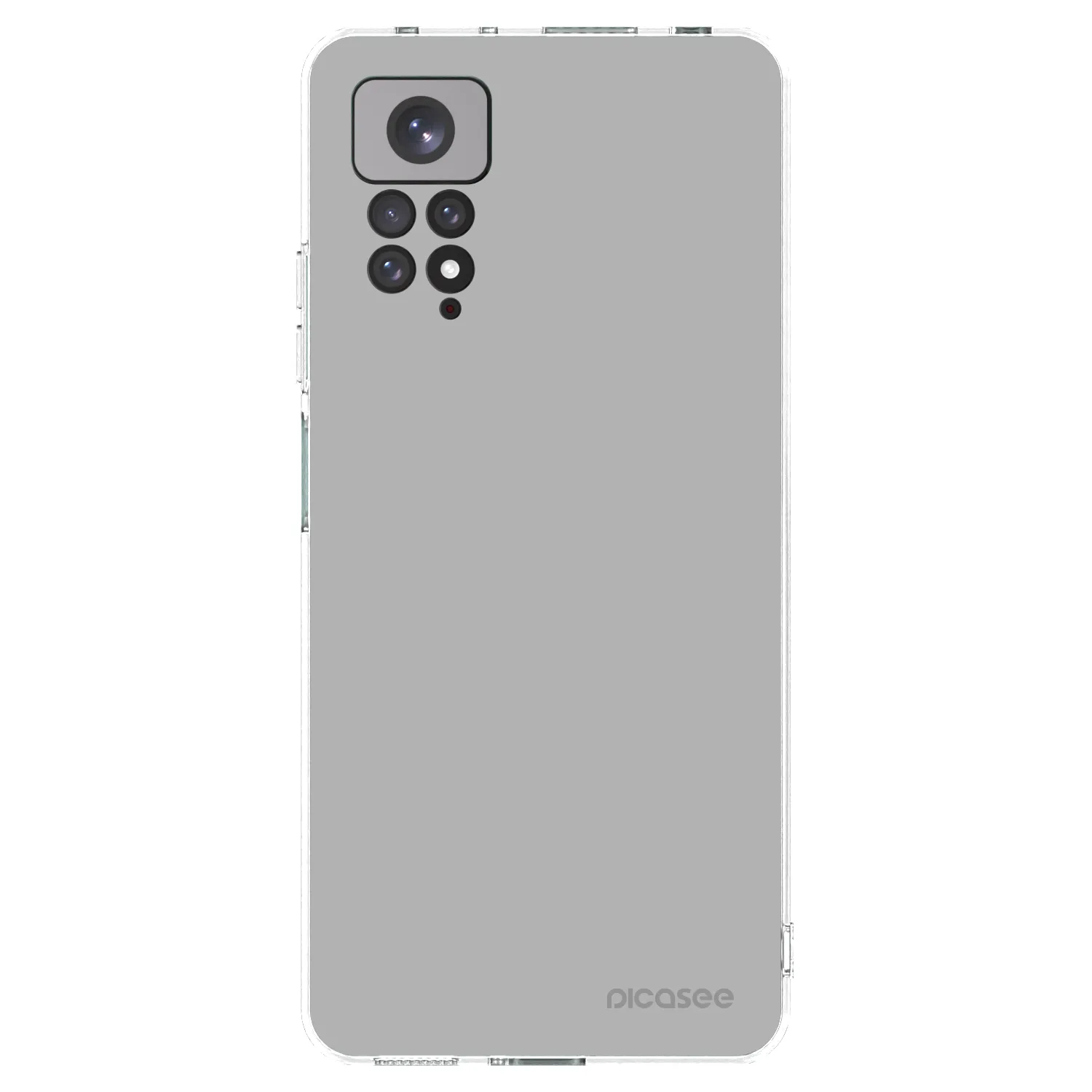 Picasee silikonowe przeźroczyste etui na Xiaomi Redmi Note 11S 4G - Stone