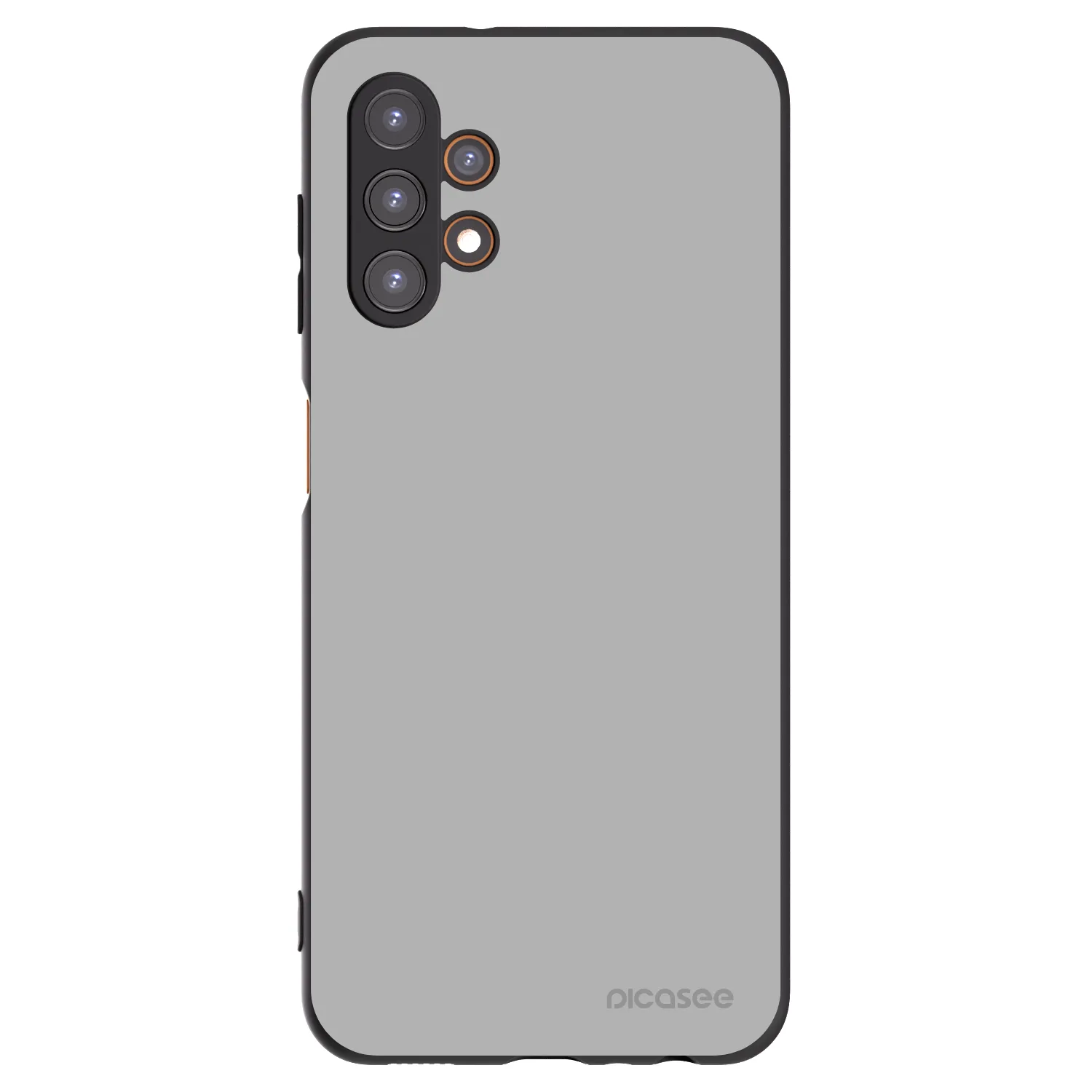 Picasee silikonowe czarne etui na Samsung Galaxy A13 4G A135 - Stone