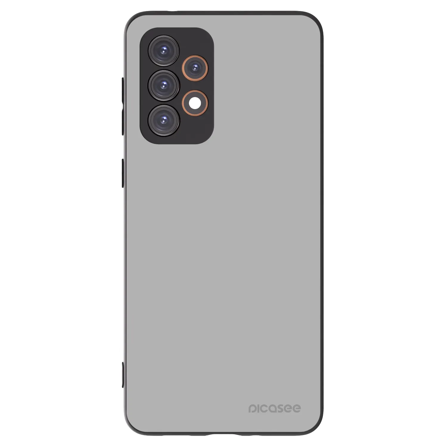 Picasee silikonowe czarne etui na Samsung Galaxy A33 5G A336 - Stone