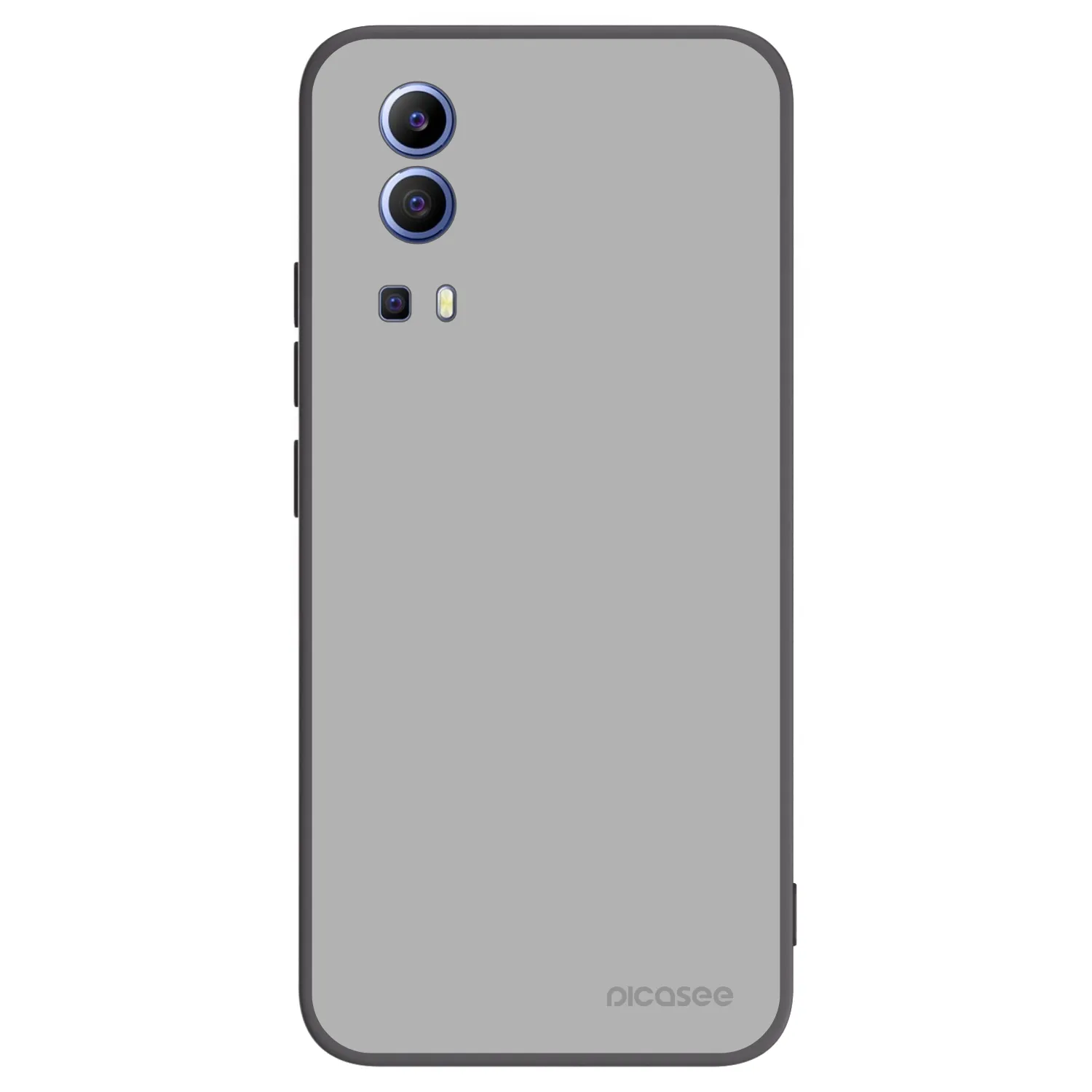 Picasee silikonowe czarne etui na Vivo Y52 5G - Stone