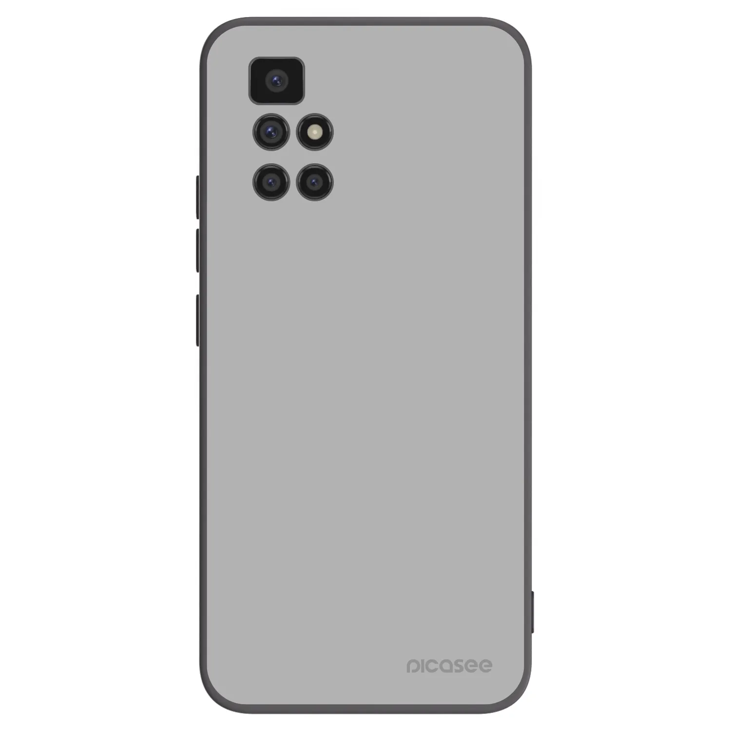 Picasee silikonowe czarne etui na Xiaomi Redmi 10 (2022) - Stone