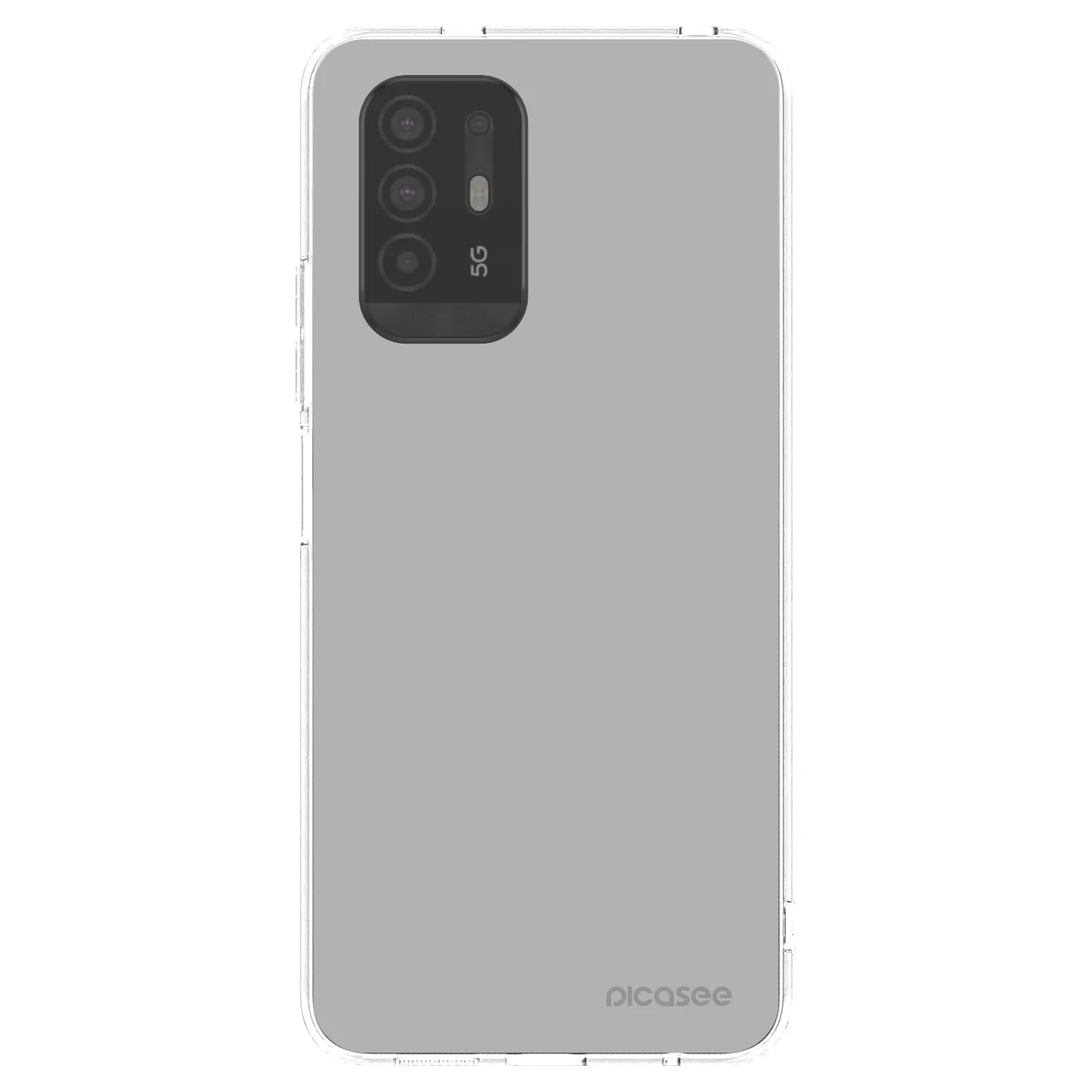 Picasee silikonowe przeźroczyste etui na OPPO A94 5G - Stone