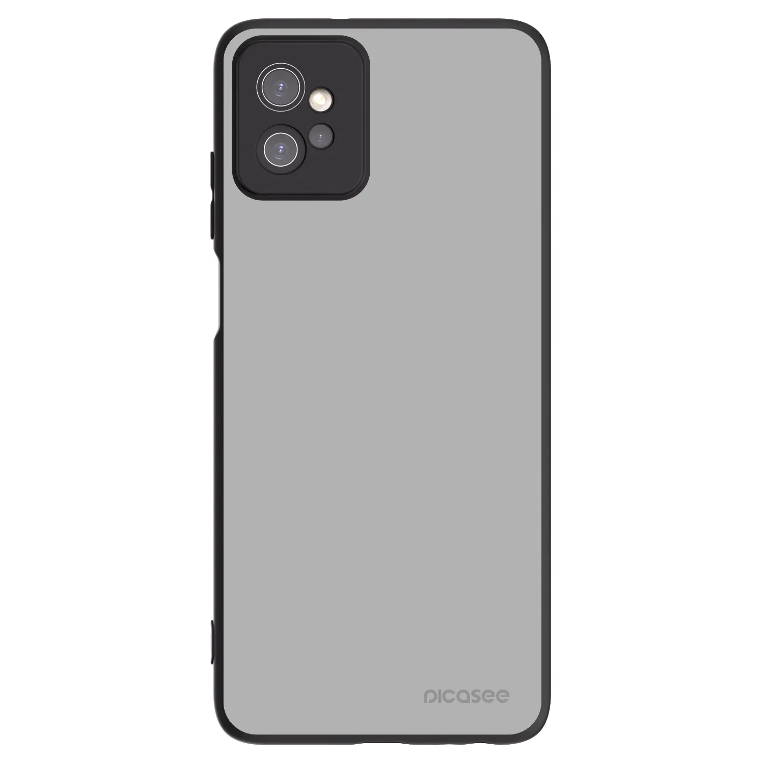 Picasee silikonowe czarne etui na Motorola Moto G32 - Stone