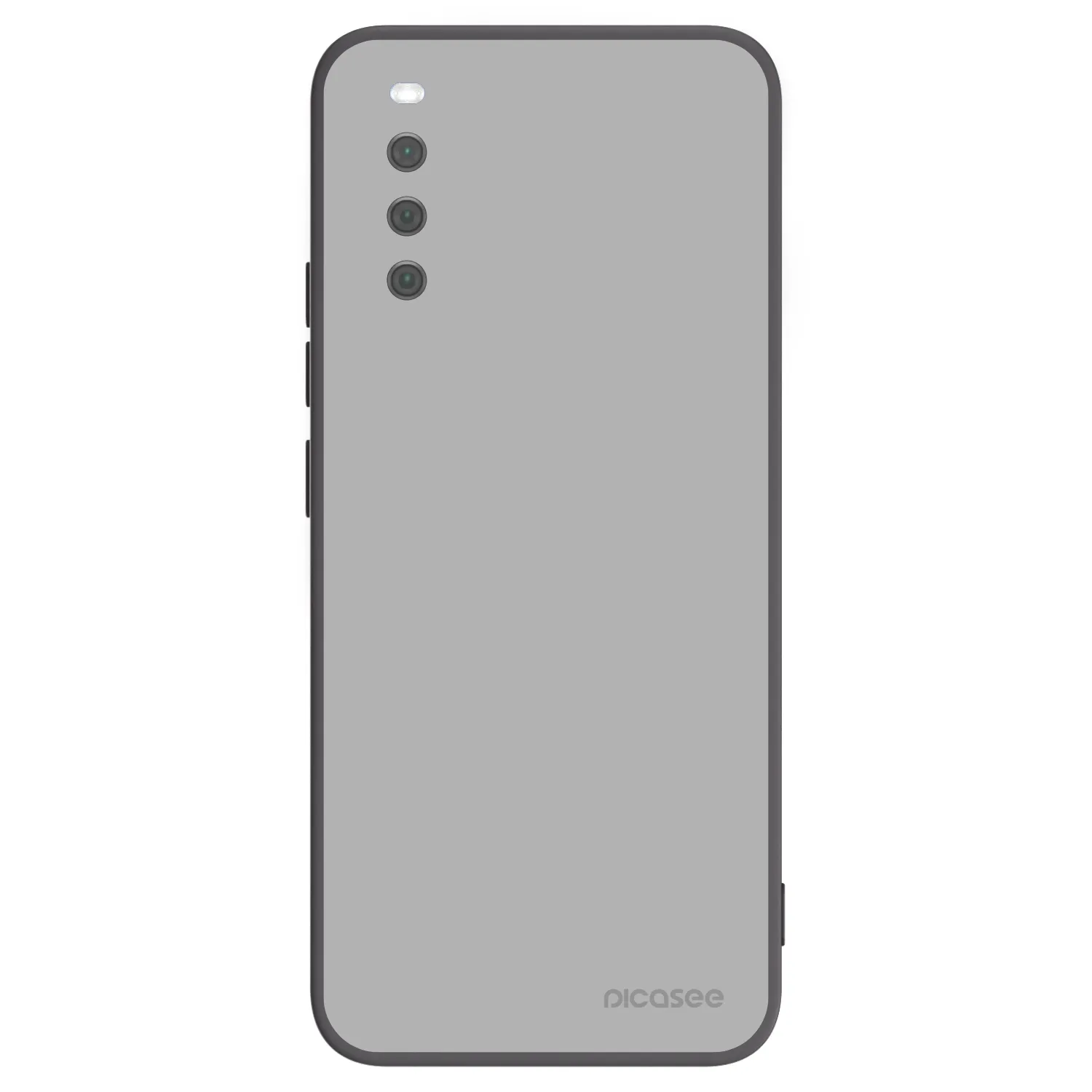 Picasee silikonowe czarne etui na Sony Xperia 10 III - Stone