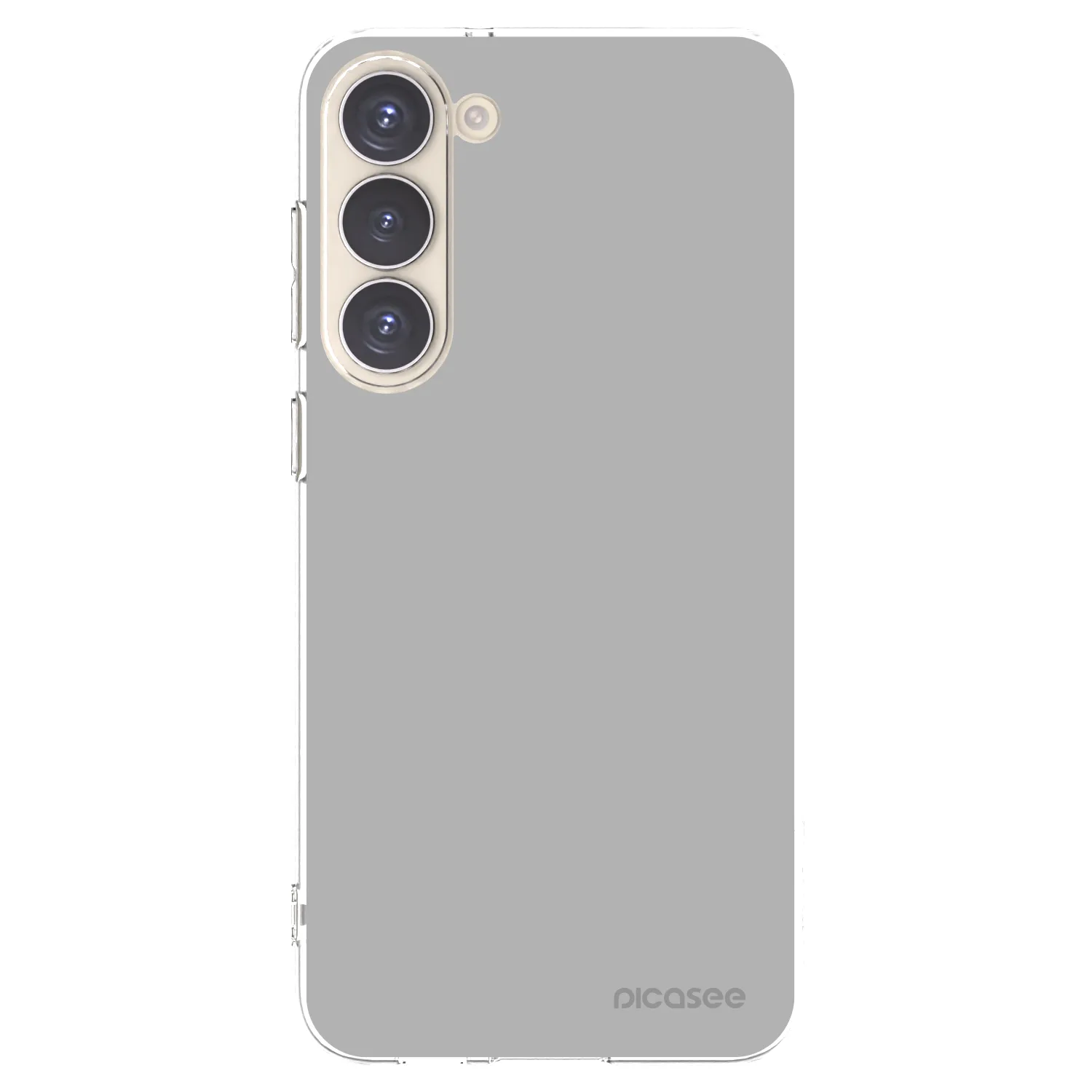 Picasee silikonowe przeźroczyste etui na Samsung Galaxy S23+ 5G - Stone