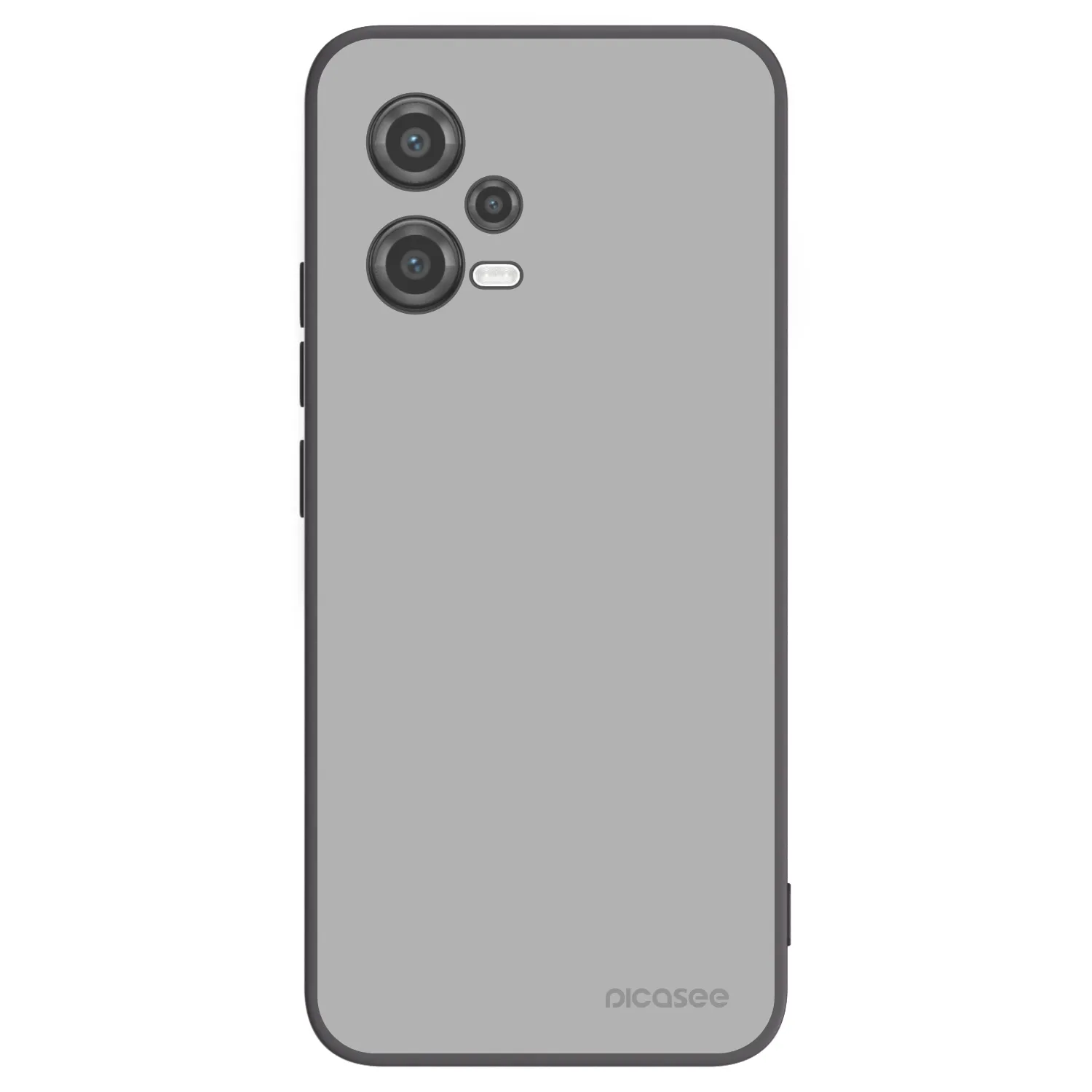 Picasee silikonowe czarne etui na Xiaomi Poco X5 - Stone