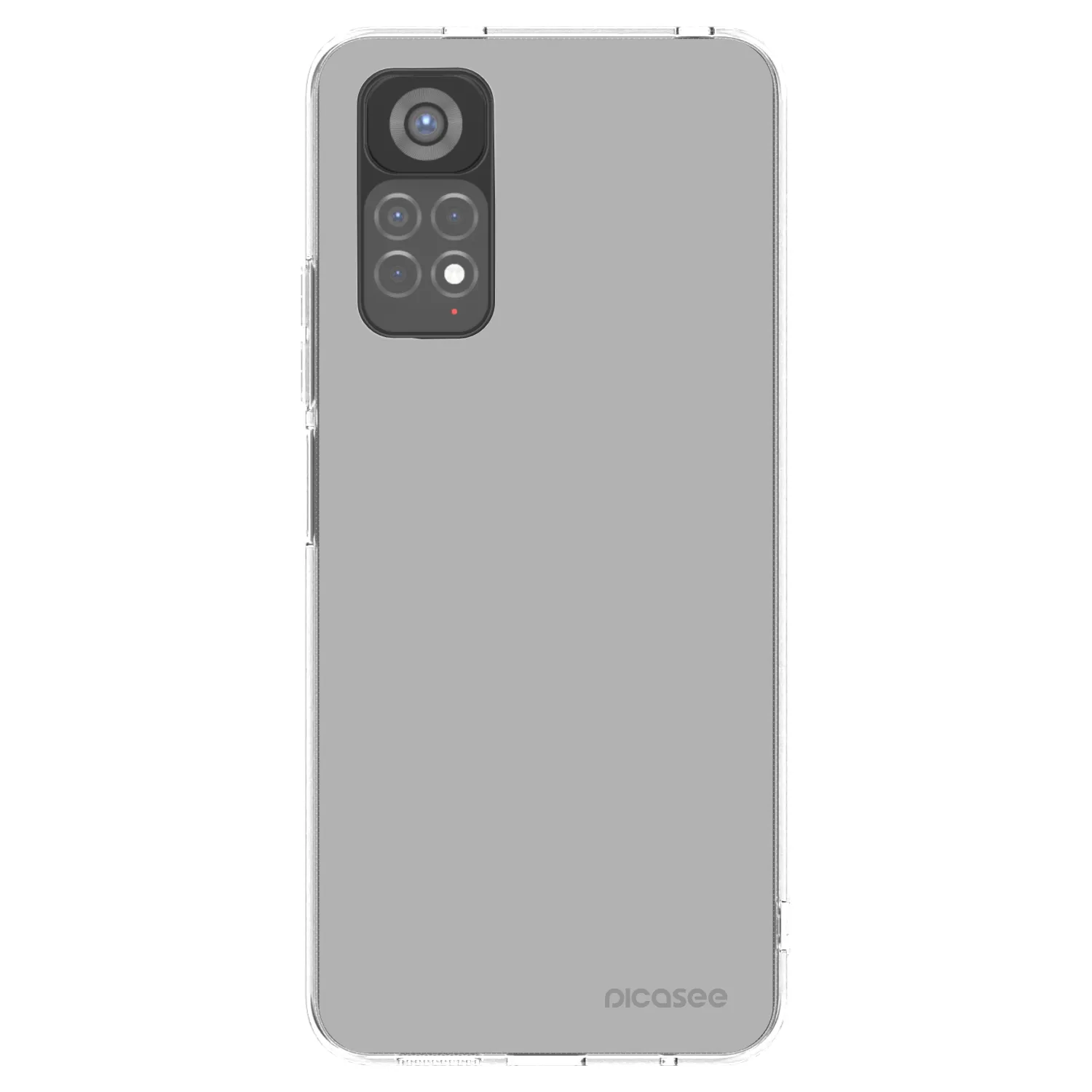 Picasee silikonowe przeźroczyste etui na Xiaomi Redmi Note 11S 5G - Stone