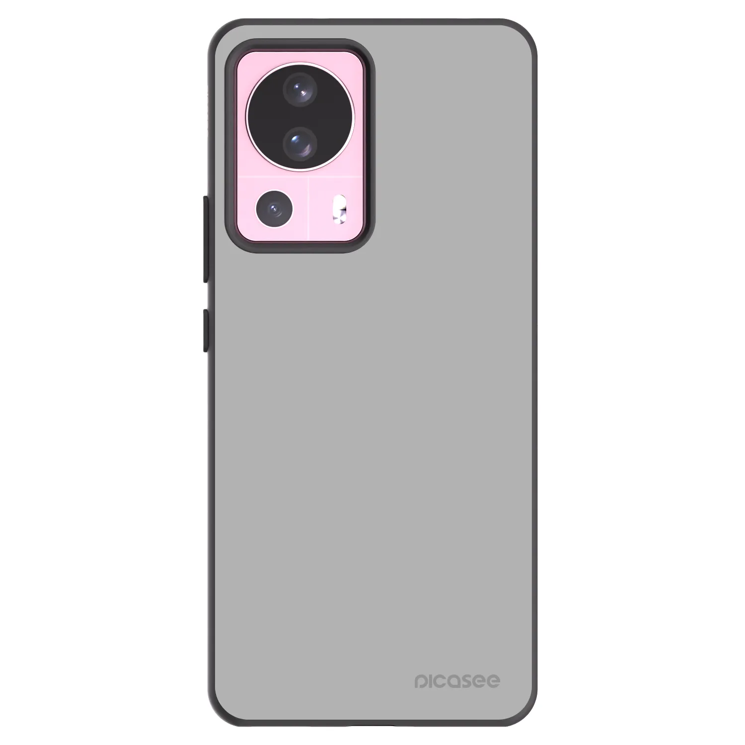 Picasee silikonowe czarne etui na Xiaomi 13 Lite - Stone