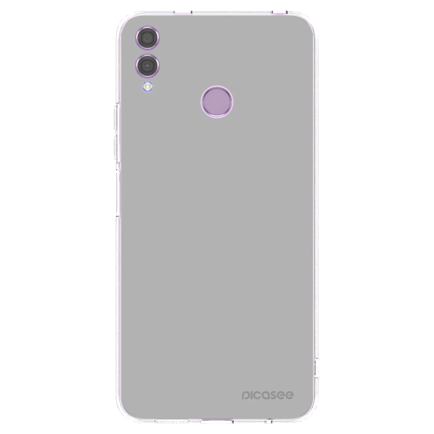 Picasee silikonowe przeźroczyste etui na Honor 8X - Stone
