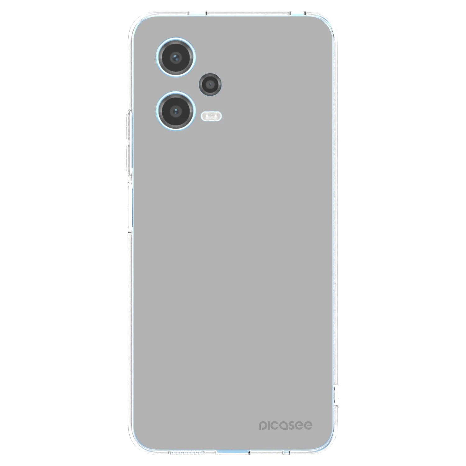 Picasee silikonowe przeźroczyste etui na Xiaomi Redmi Note 12 5G - Stone