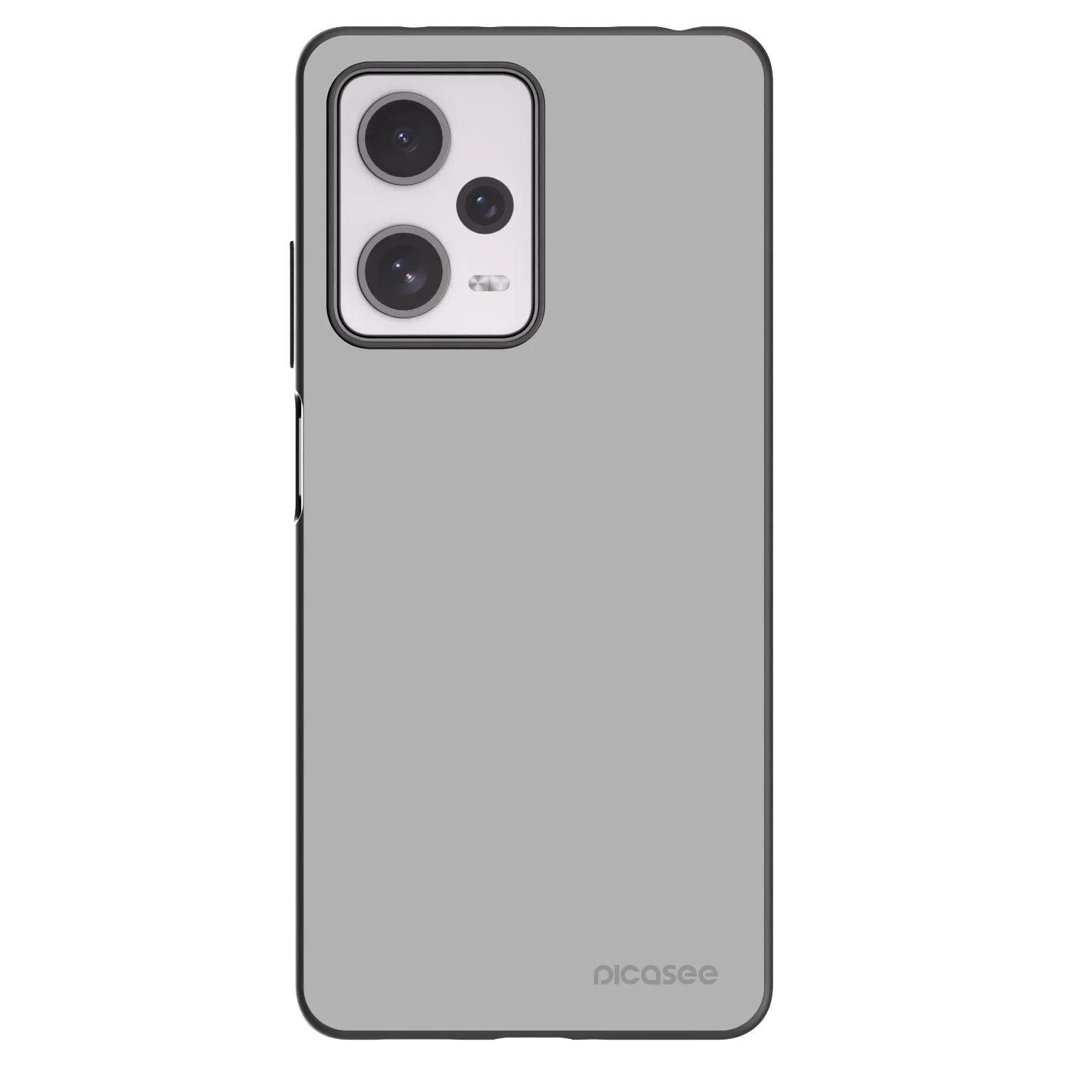 Picasee silikonowe czarne etui na Xiaomi Redmi Note 12 Pro+ 5G - Stone