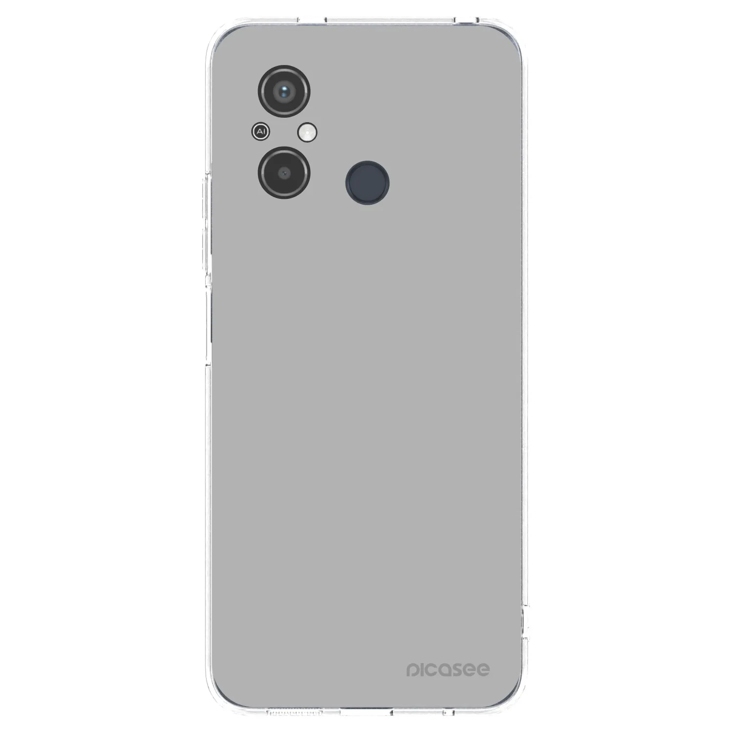 Picasee silikonowe przeźroczyste etui na Xiaomi Redmi 12C - Stone
