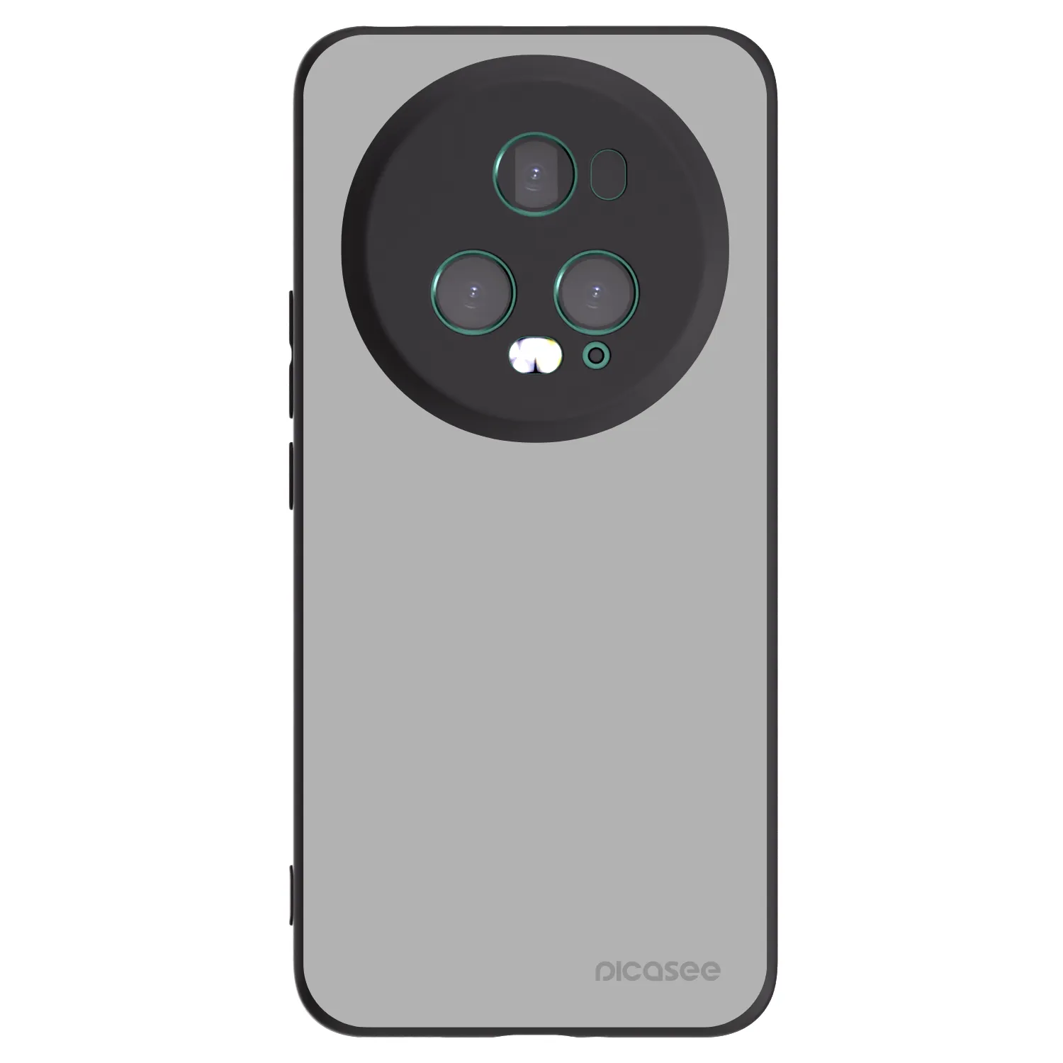 Picasee silikonowe czarne etui na Honor Magic5 Pro - Stone