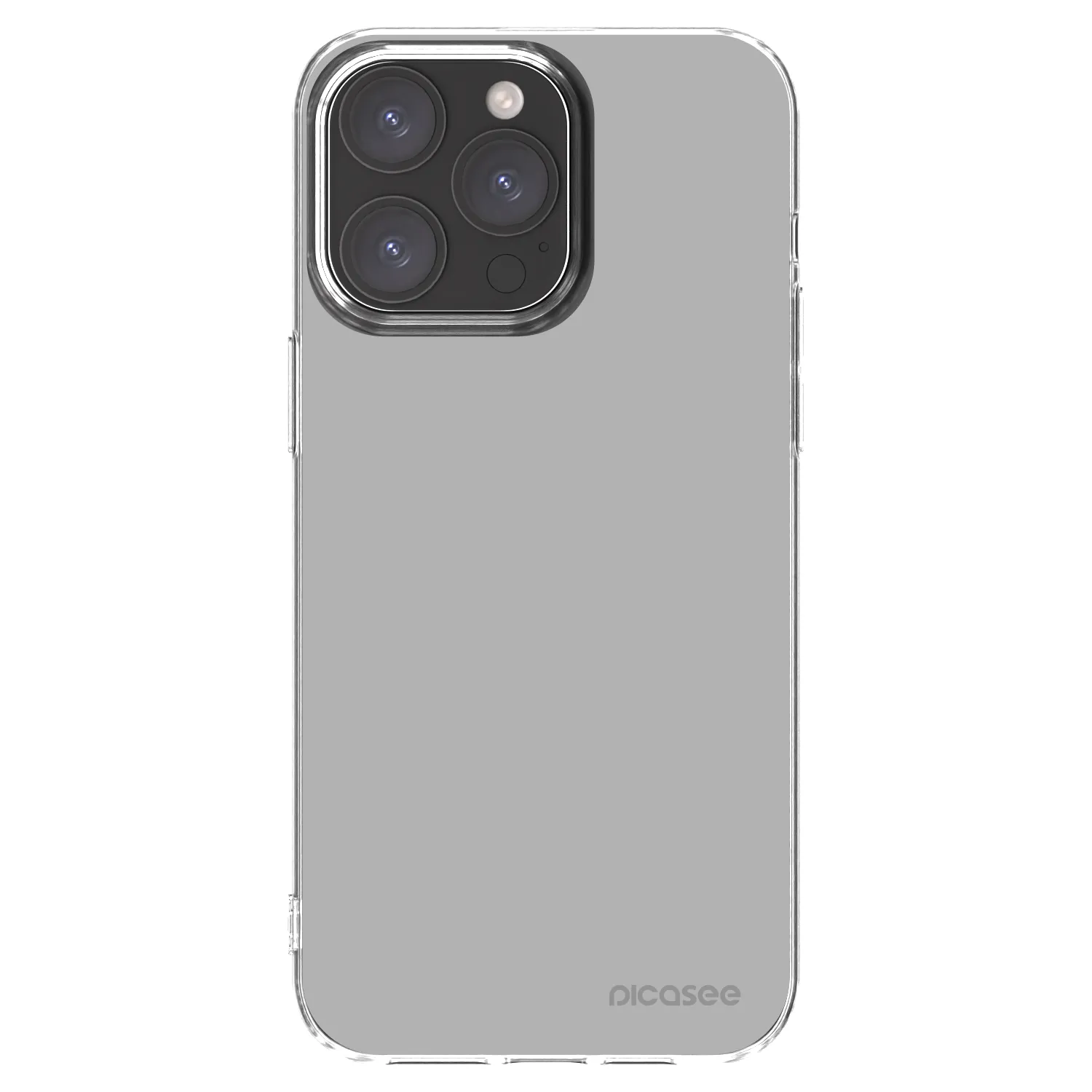 Picasee silikonowe przeźroczyste etui na Apple iPhone 15 Pro Max - Stone