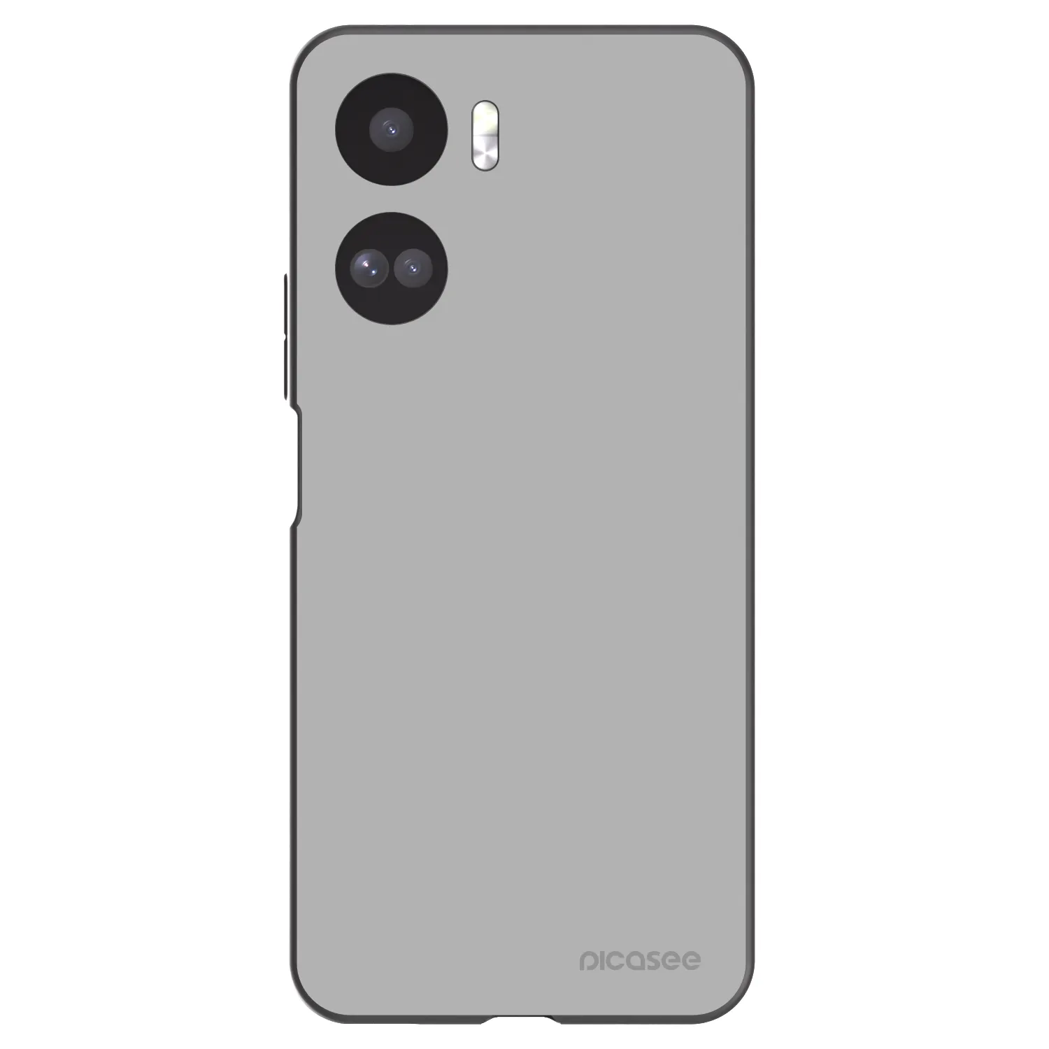 Picasee silikonowe czarne etui na Honor 90 Lite 5G - Stone