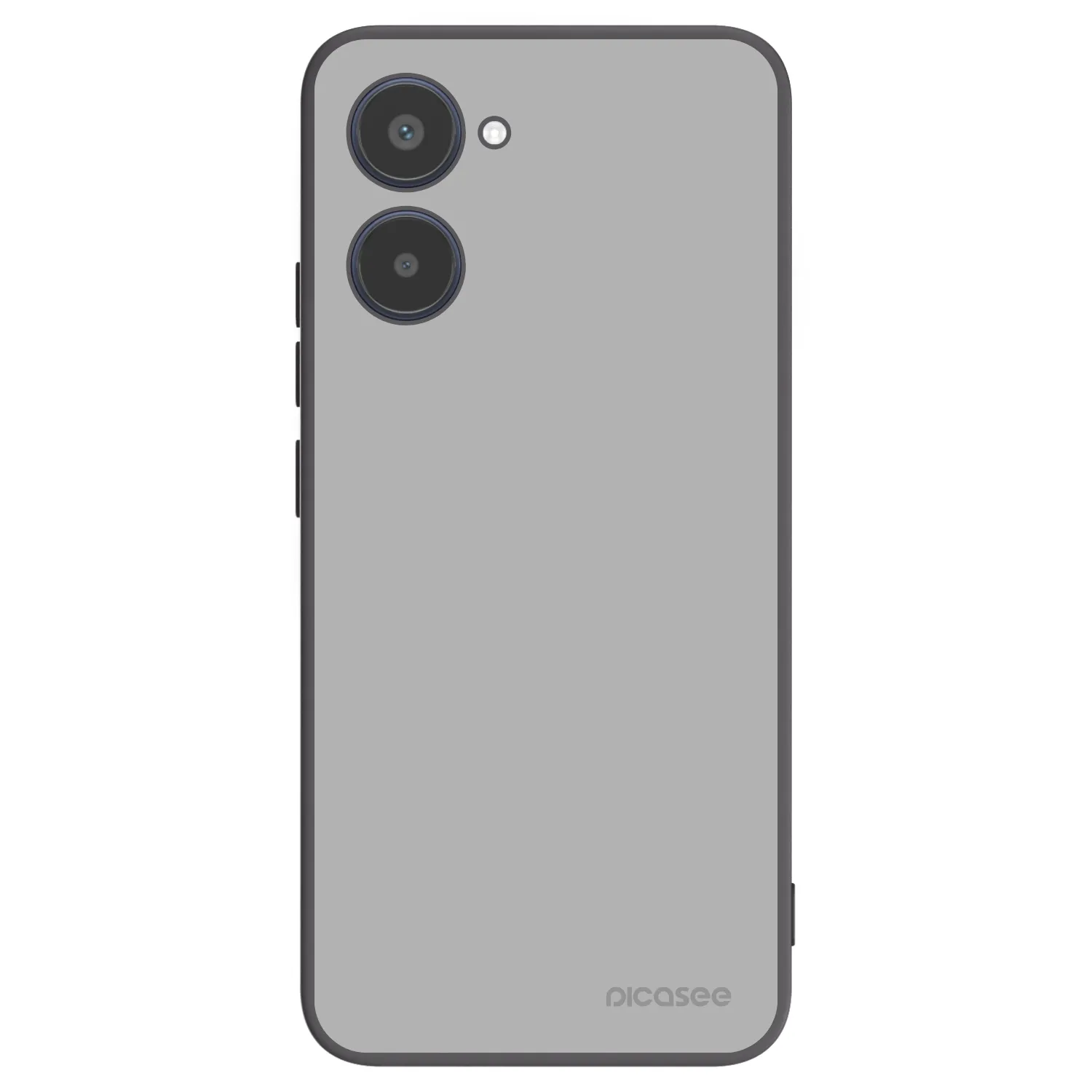 Picasee silikonowe czarne etui na Realme 10 4G - Stone