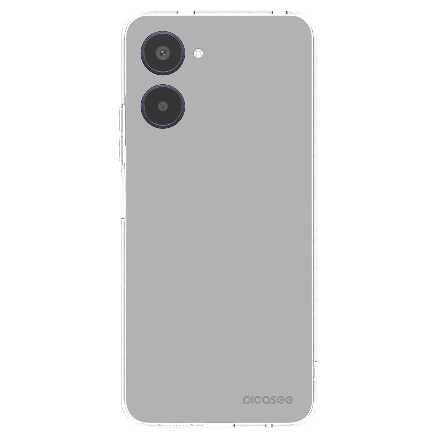 Picasee silikonowe przeźroczyste etui na Realme 10 4G - Stone
