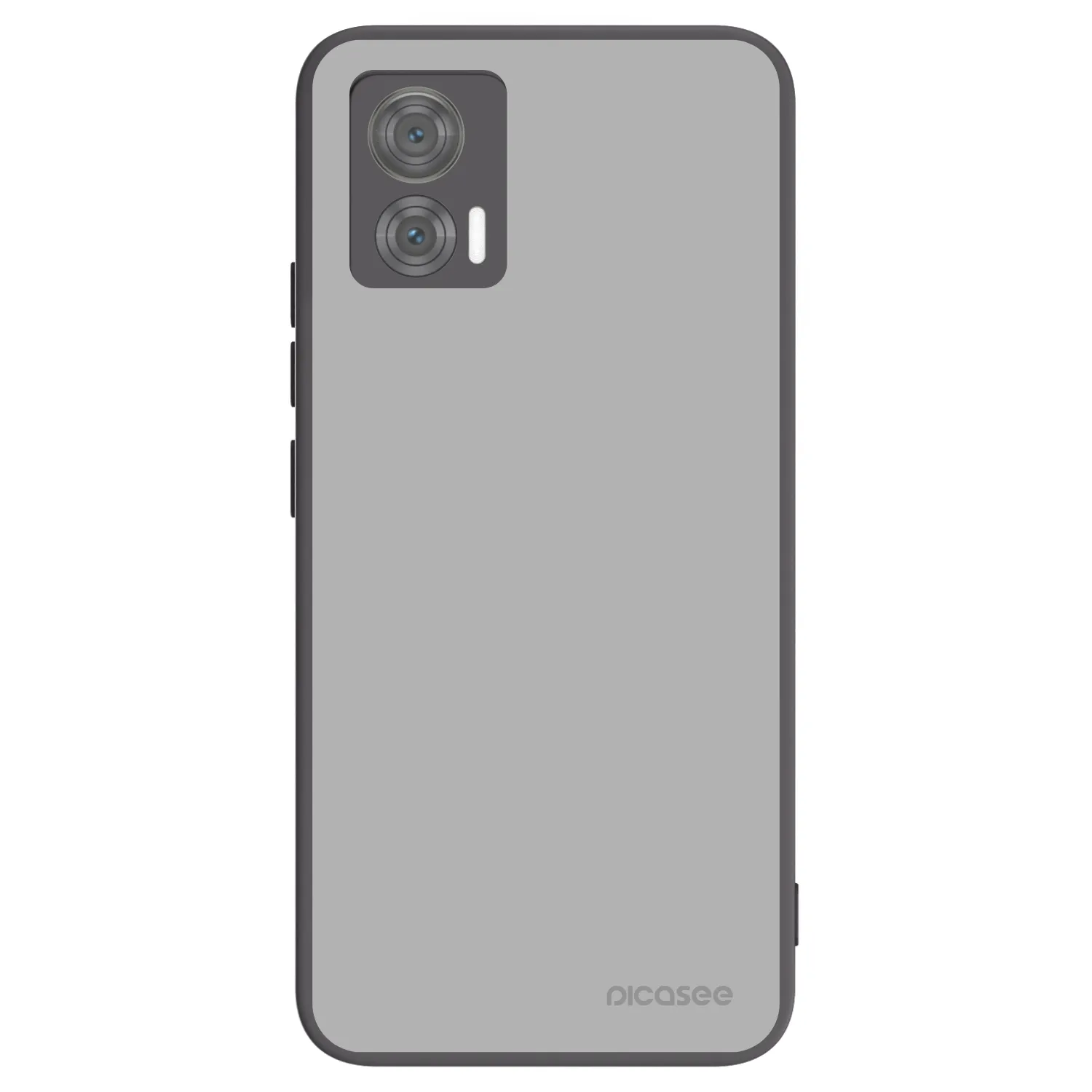 Picasee silikonowe czarne etui na Motorola Edge 30 Neo - Stone