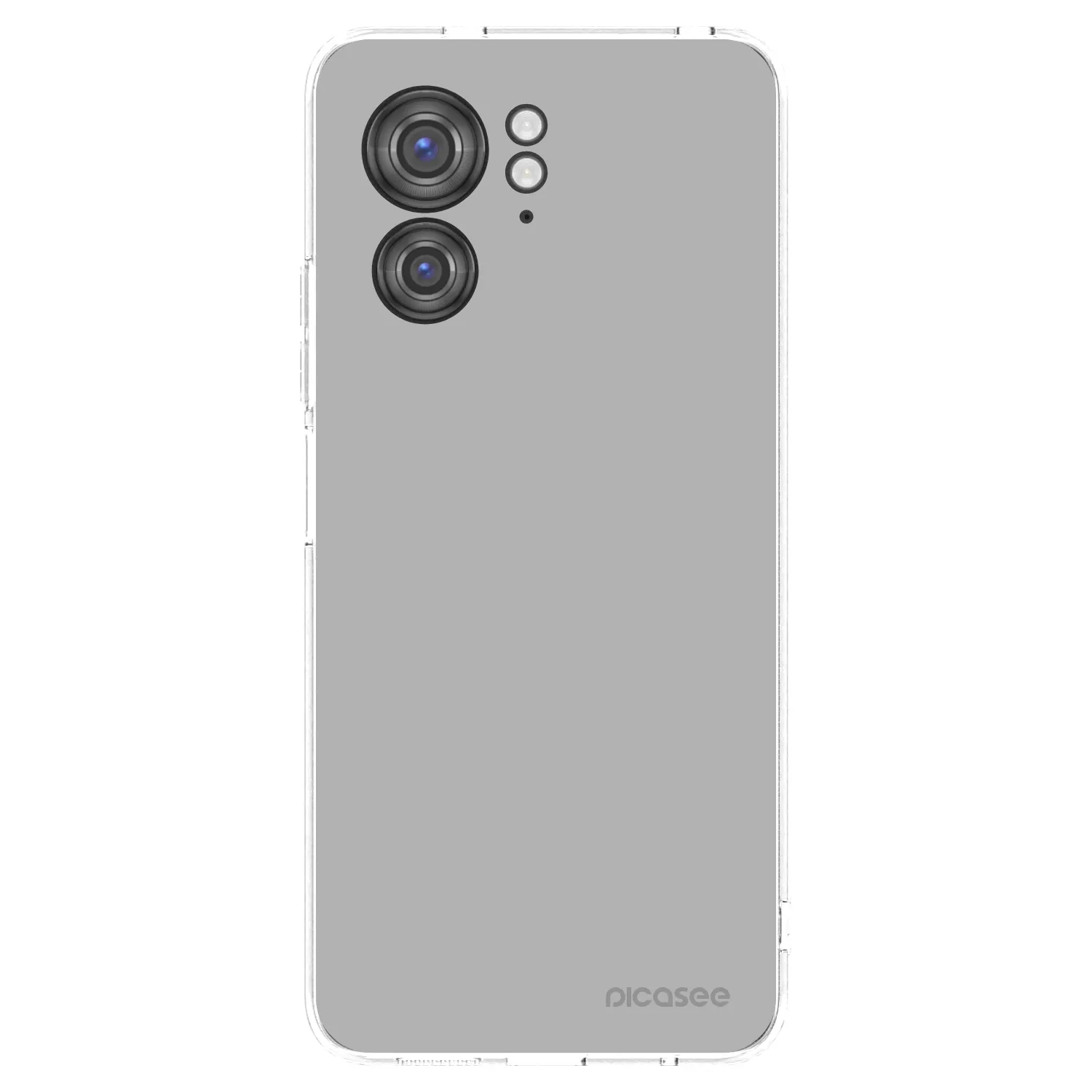 Picasee silikonowe przeźroczyste etui na Motorola Edge 40 - Stone