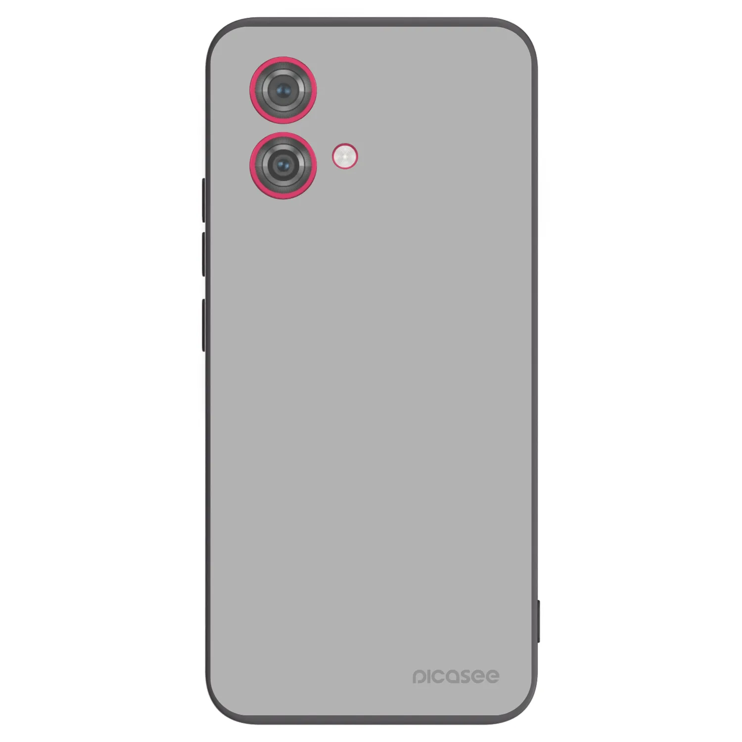 Picasee silikonowe czarne etui na Motorola Moto G84 5G - Stone