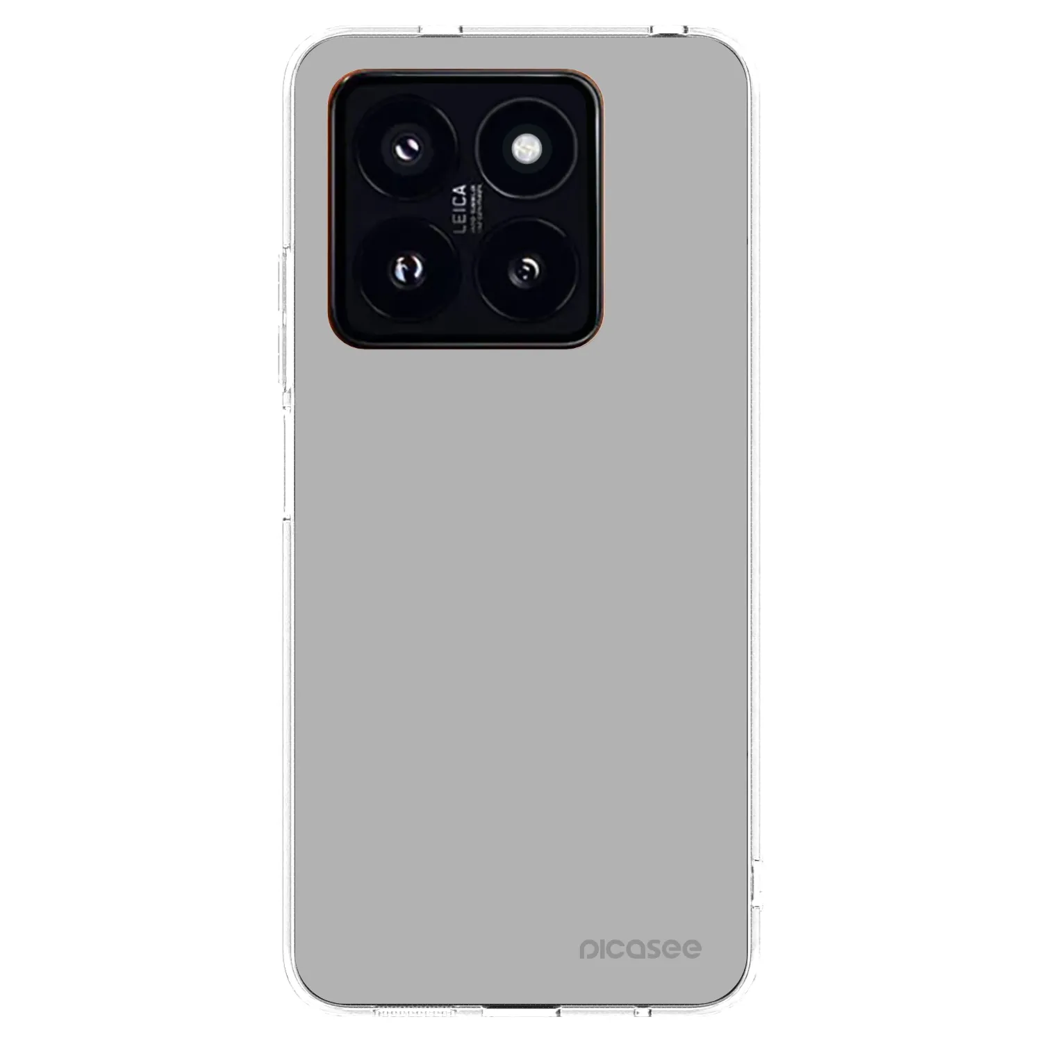Picasee silikonowe przeźroczyste etui na Xiaomi 14 Pro - Stone