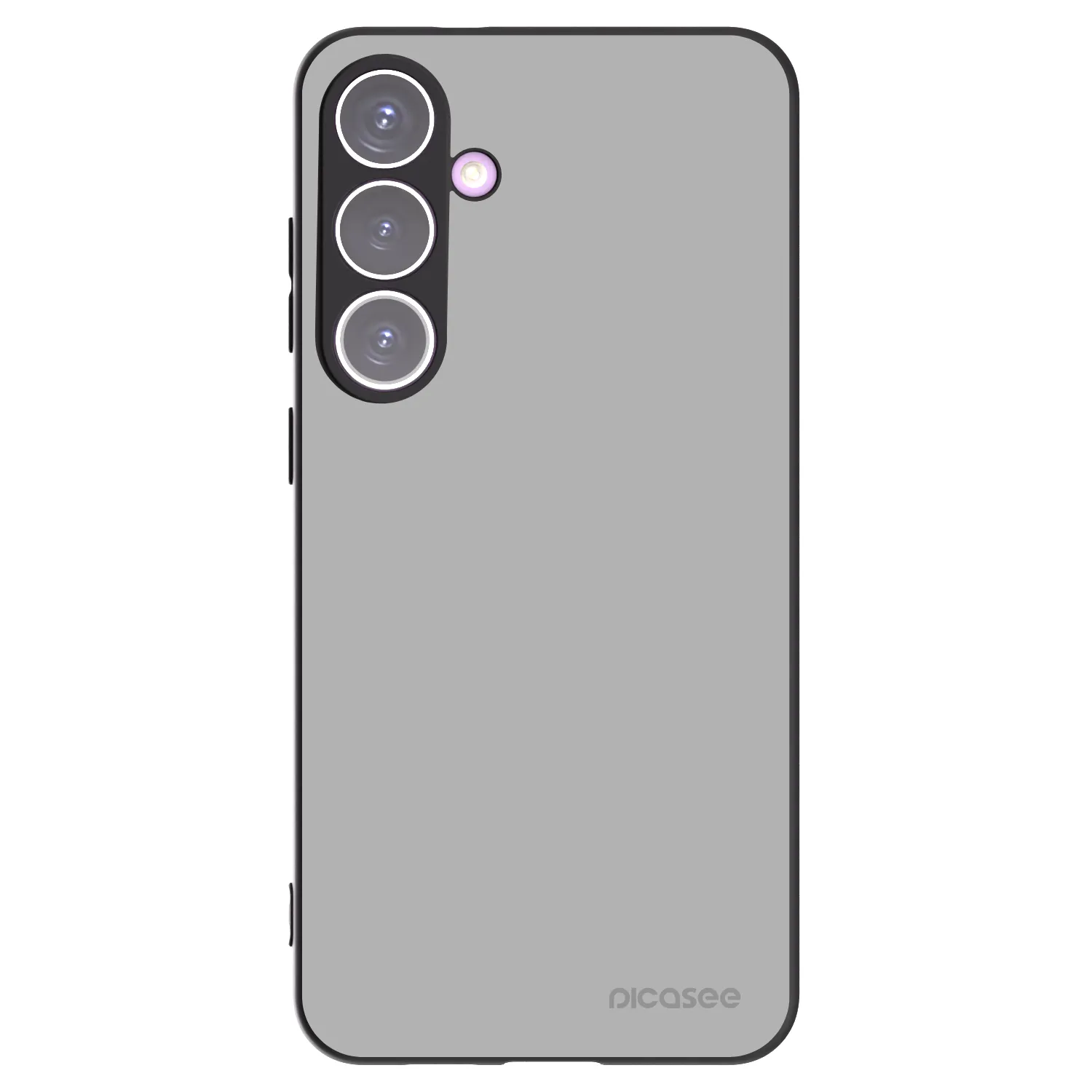 Picasee silikonowe czarne etui na Samsung Galaxy S24+ S926B 5G - Stone