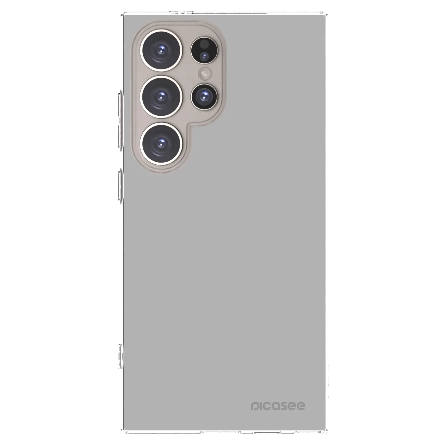 Picasee silikonowe przeźroczyste etui na Samsung Galaxy S24 Ultra S928B 5G - Stone