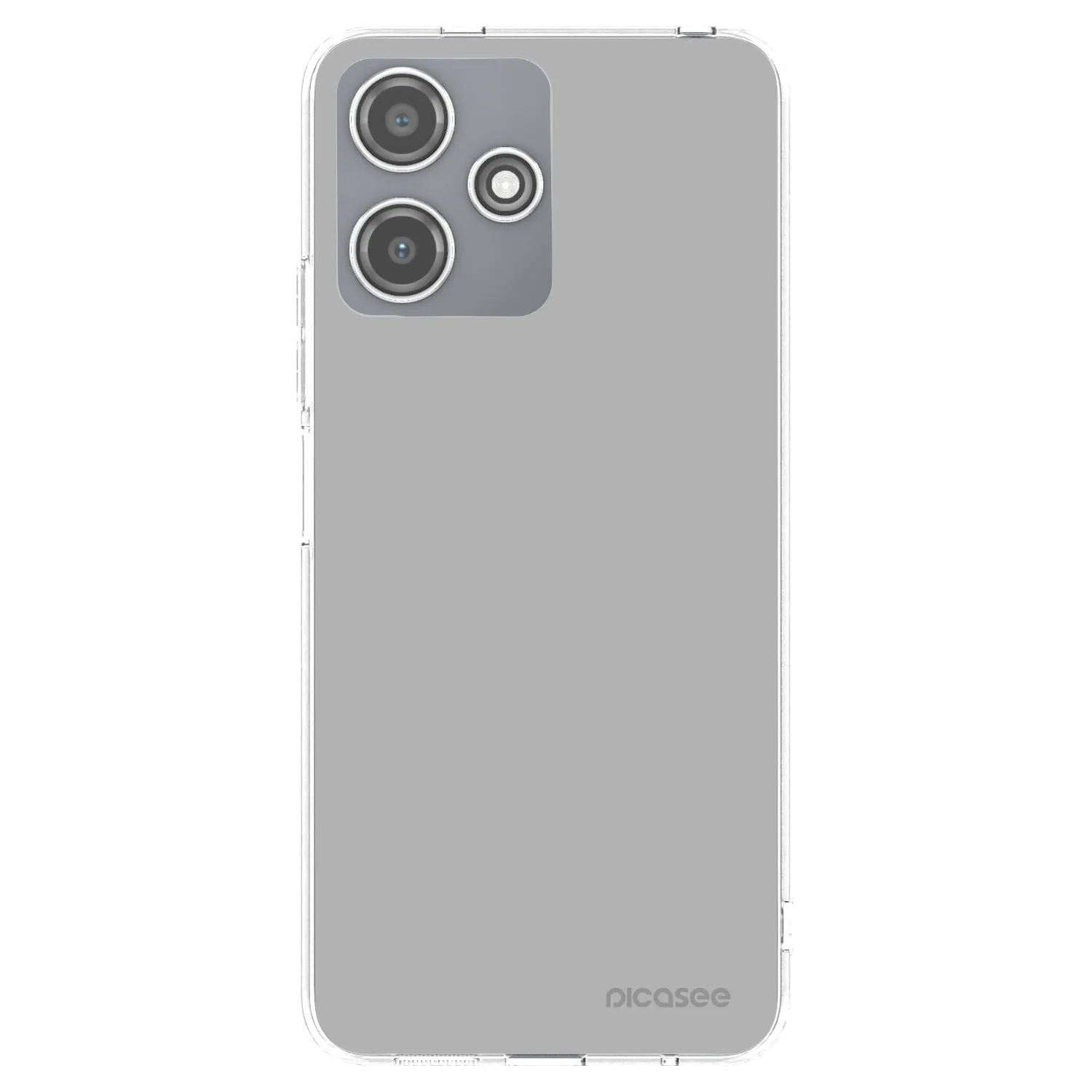 Picasee silikonowe przeźroczyste etui na Xiaomi Redmi 12 5G - Stone