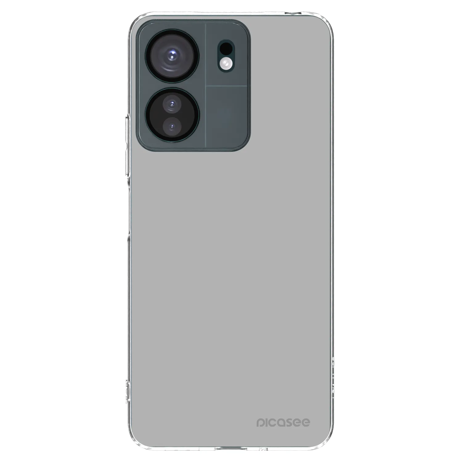 Picasee silikonowe przeźroczyste etui na Xiaomi Redmi 13C 4G - Stone