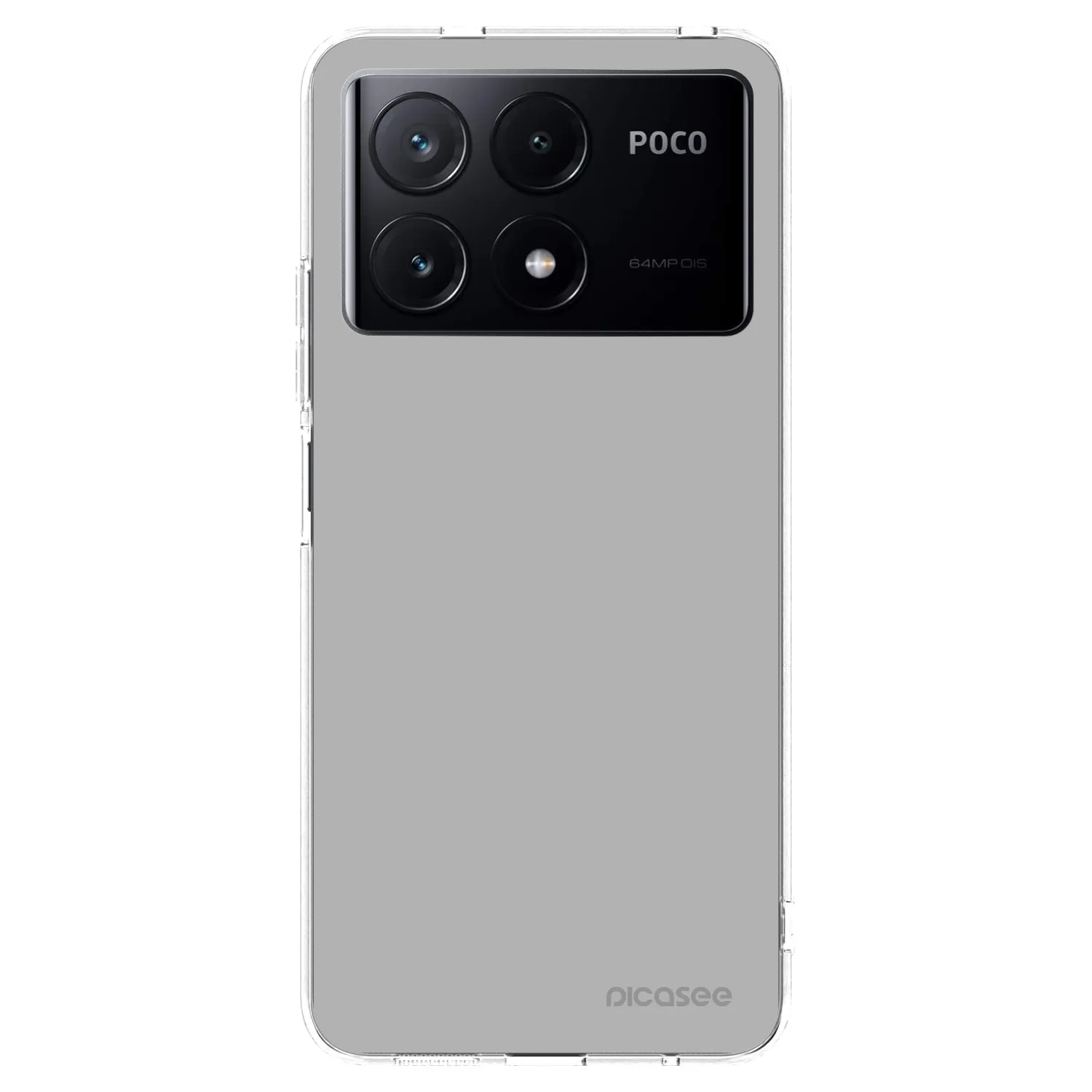 Picasee silikonowe przeźroczyste etui na Xiaomi Poco X6 Pro - Stone