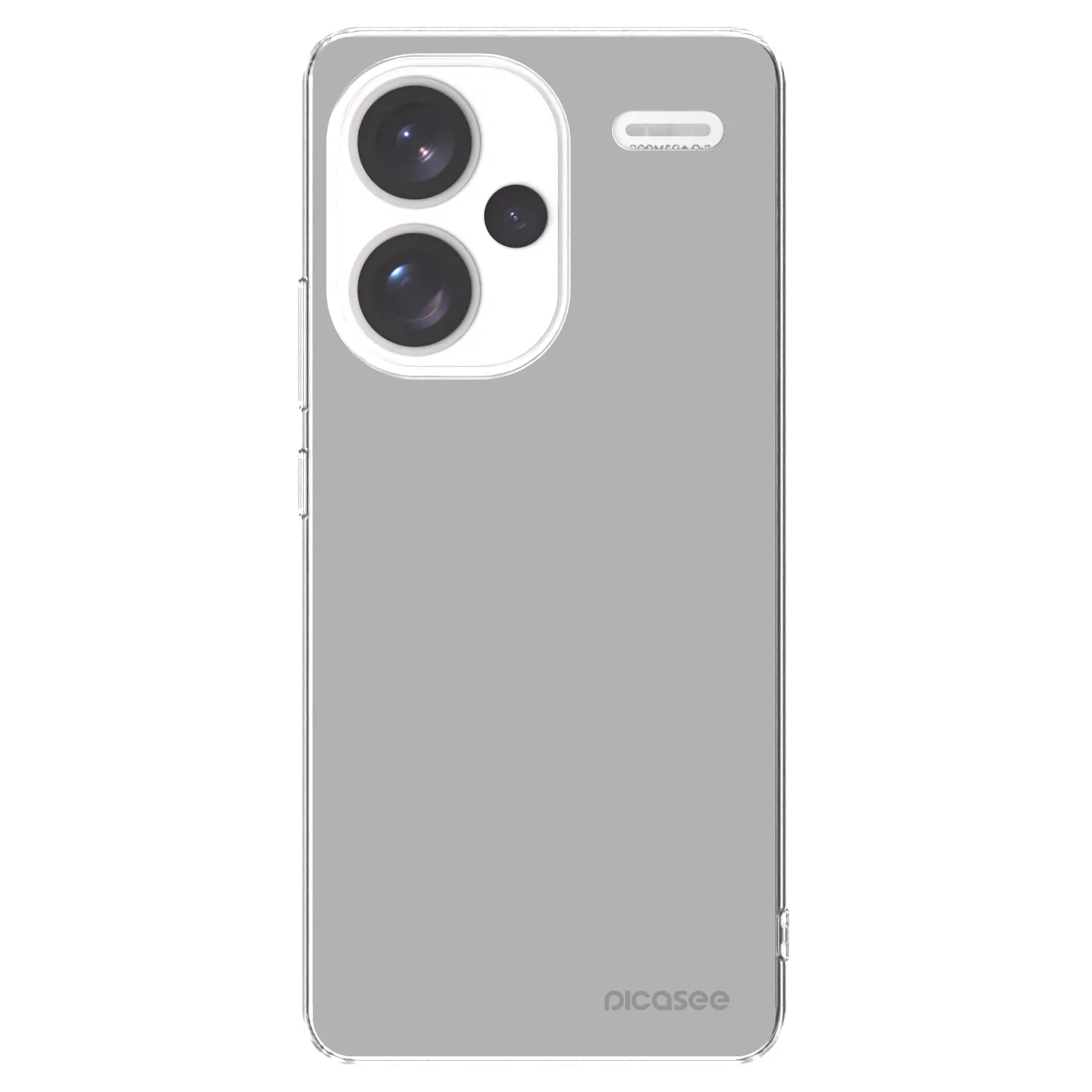 Picasee silikonowe przeźroczyste etui na Xiaomi Redmi Note 13 Pro+ 5G - Stone