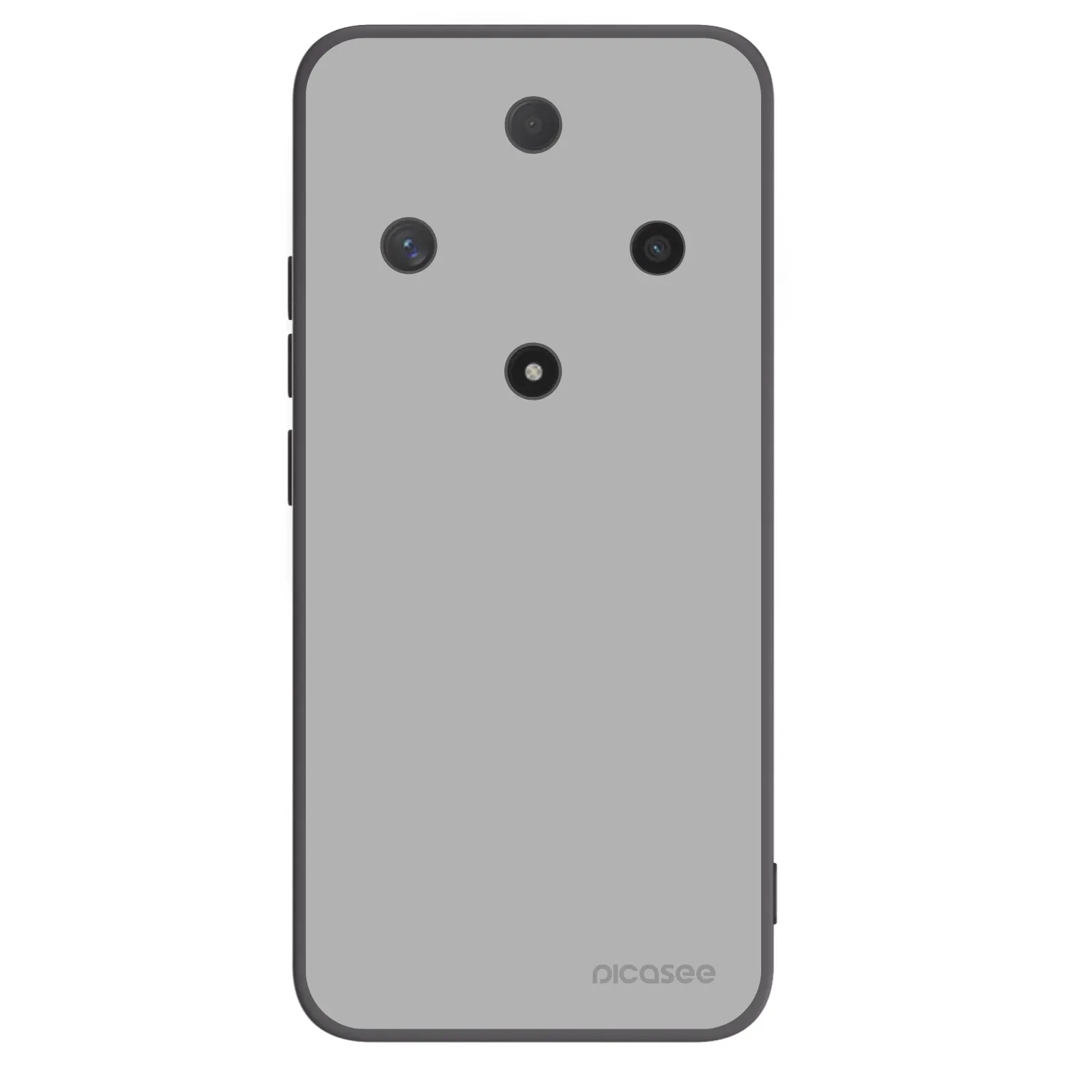 Picasee silikonowe czarne etui na Honor Magic6 Lite 5G - Stone