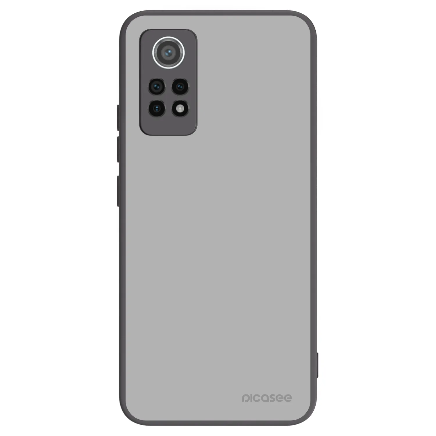 Picasee silikonowe czarne etui na Xiaomi Redmi Note 12 Pro 4G - Stone