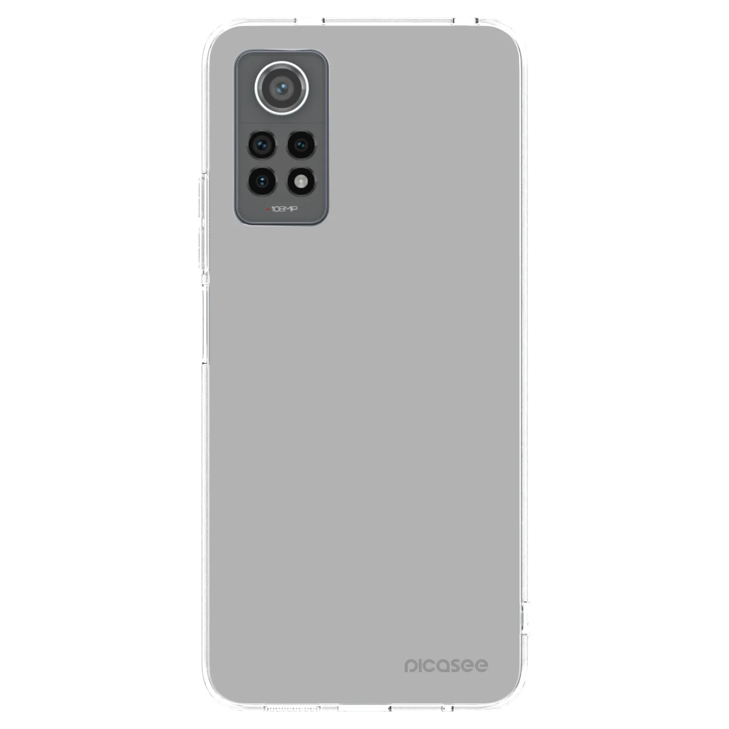 Picasee silikonowe przeźroczyste etui na Xiaomi Redmi Note 12 Pro 4G - Stone