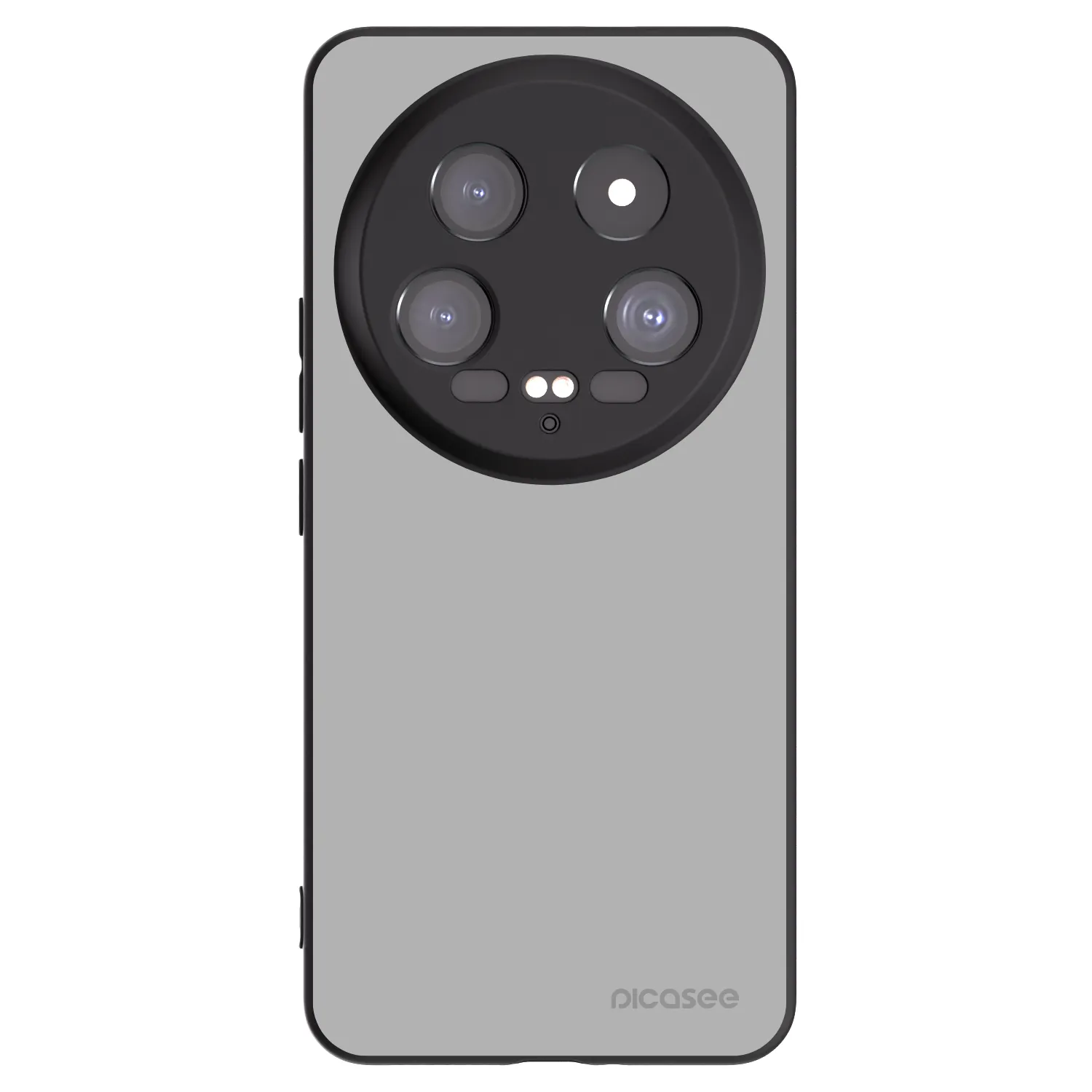 Picasee silikonowe czarne etui na Xiaomi 14 Ultra - Stone