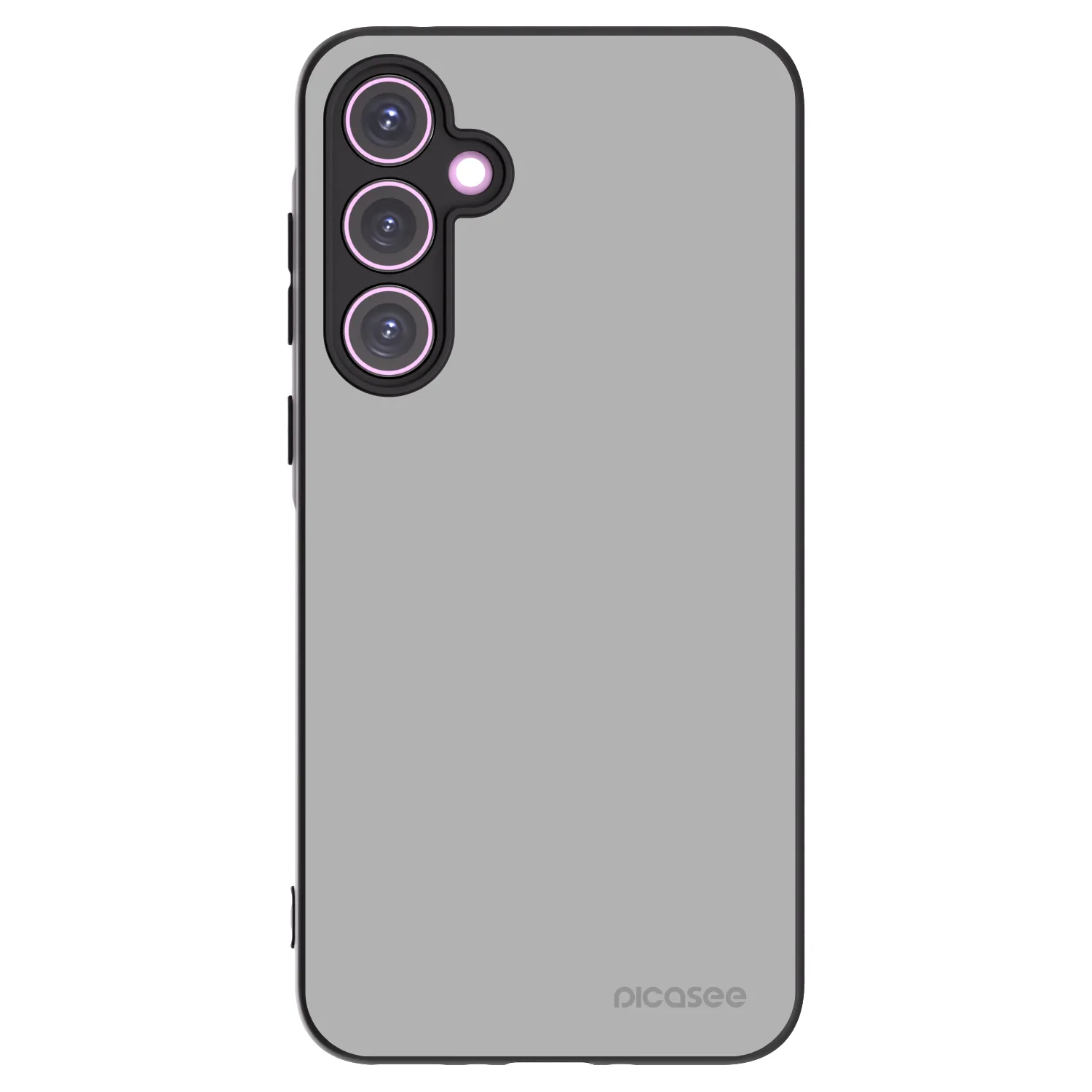 Picasee silikonowe czarne etui na Samsung Galaxy A35 5G A356B - Stone