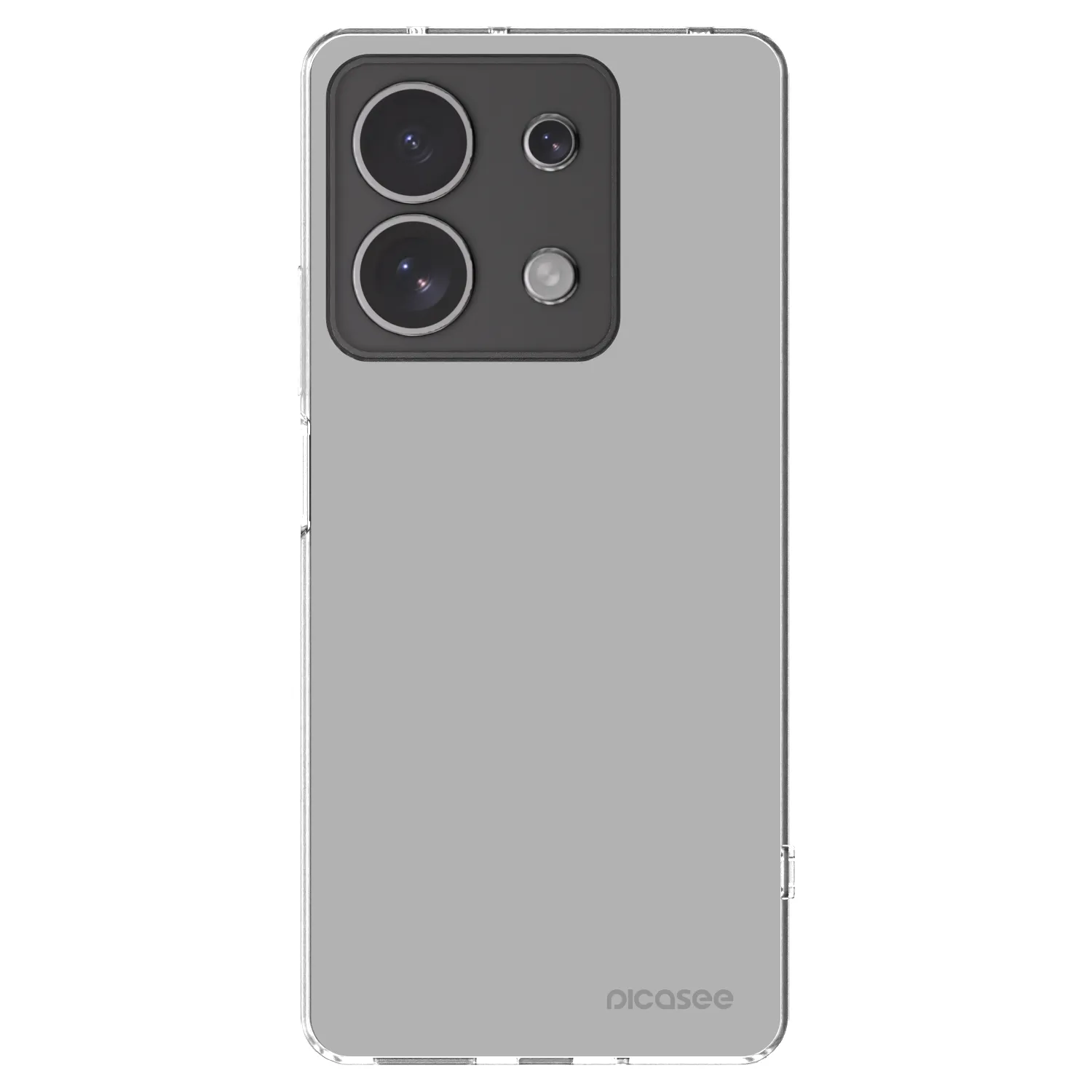 Picasee silikonowe przeźroczyste etui na Xiaomi Redmi Note 13 4G - Stone