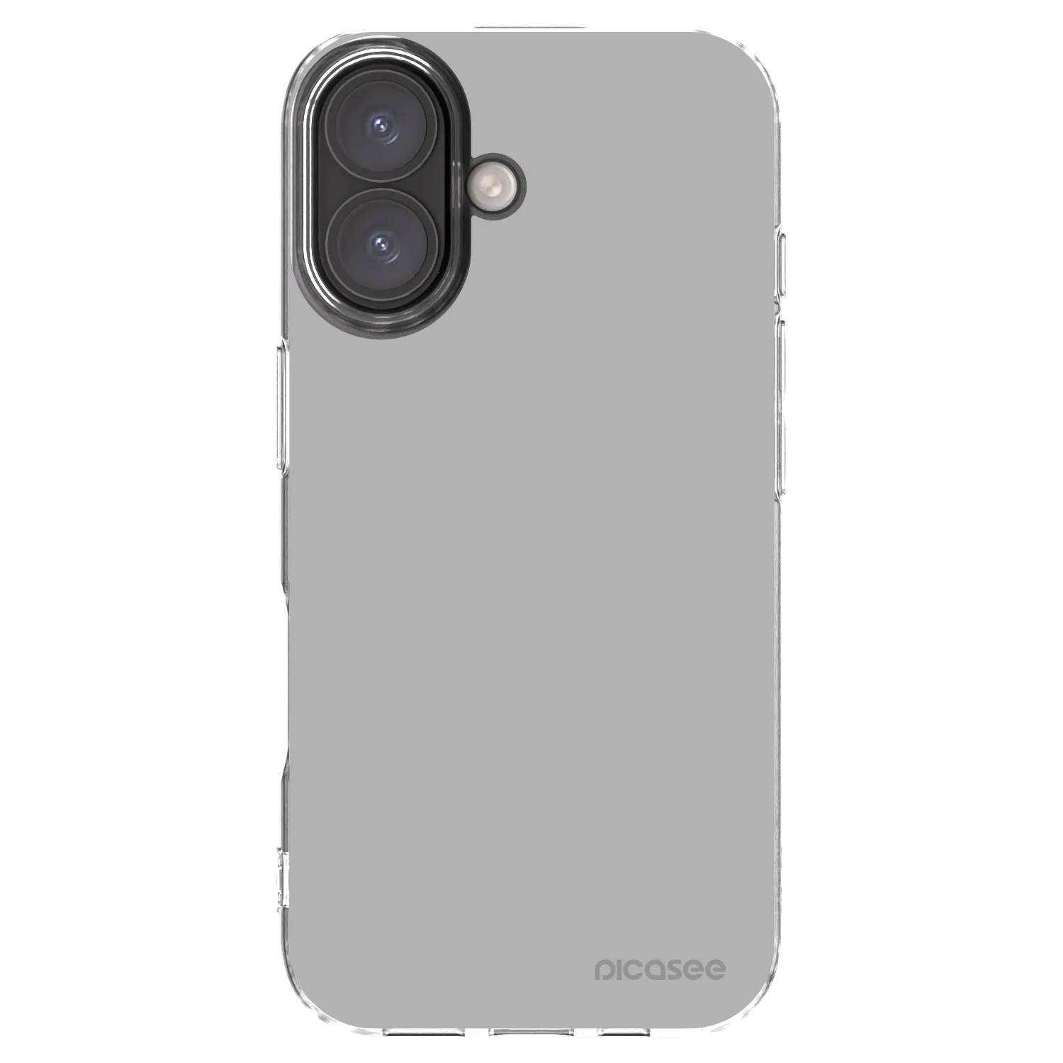 Picasee silikonowe przeźroczyste etui na Apple iPhone 16 - Stone
