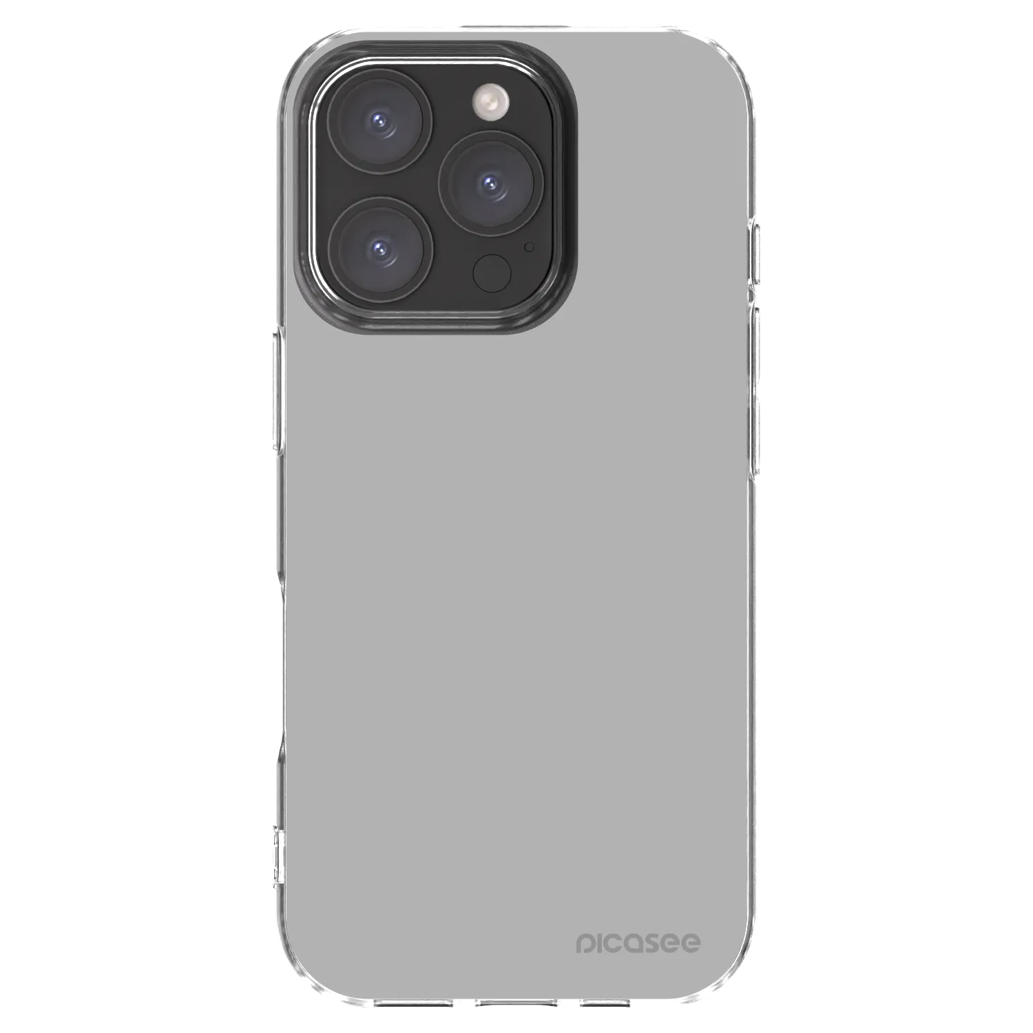Picasee silikonowe przeźroczyste etui na Apple iPhone 16 Pro - Stone