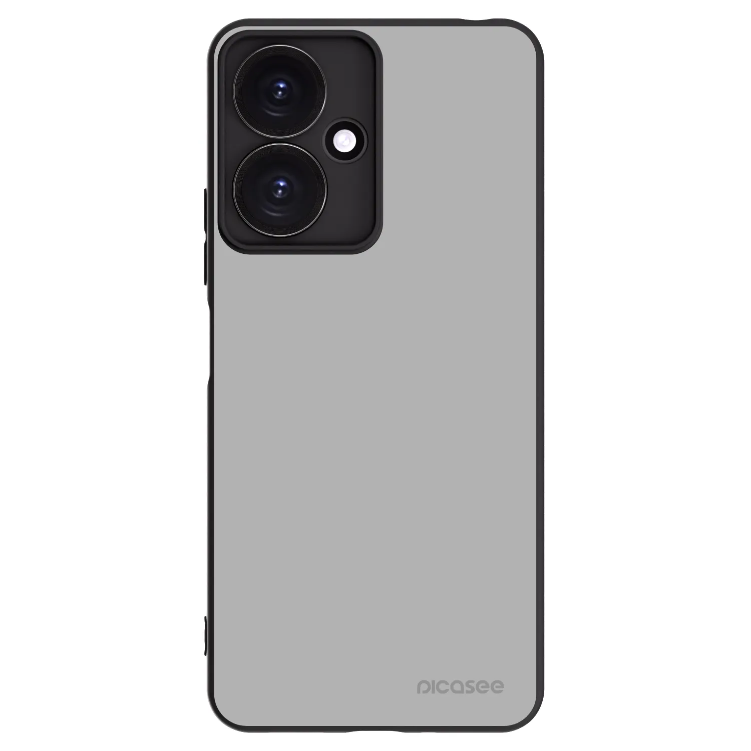 Picasee silikonowe czarne etui na Xiaomi Redmi 13C 5G - Stone