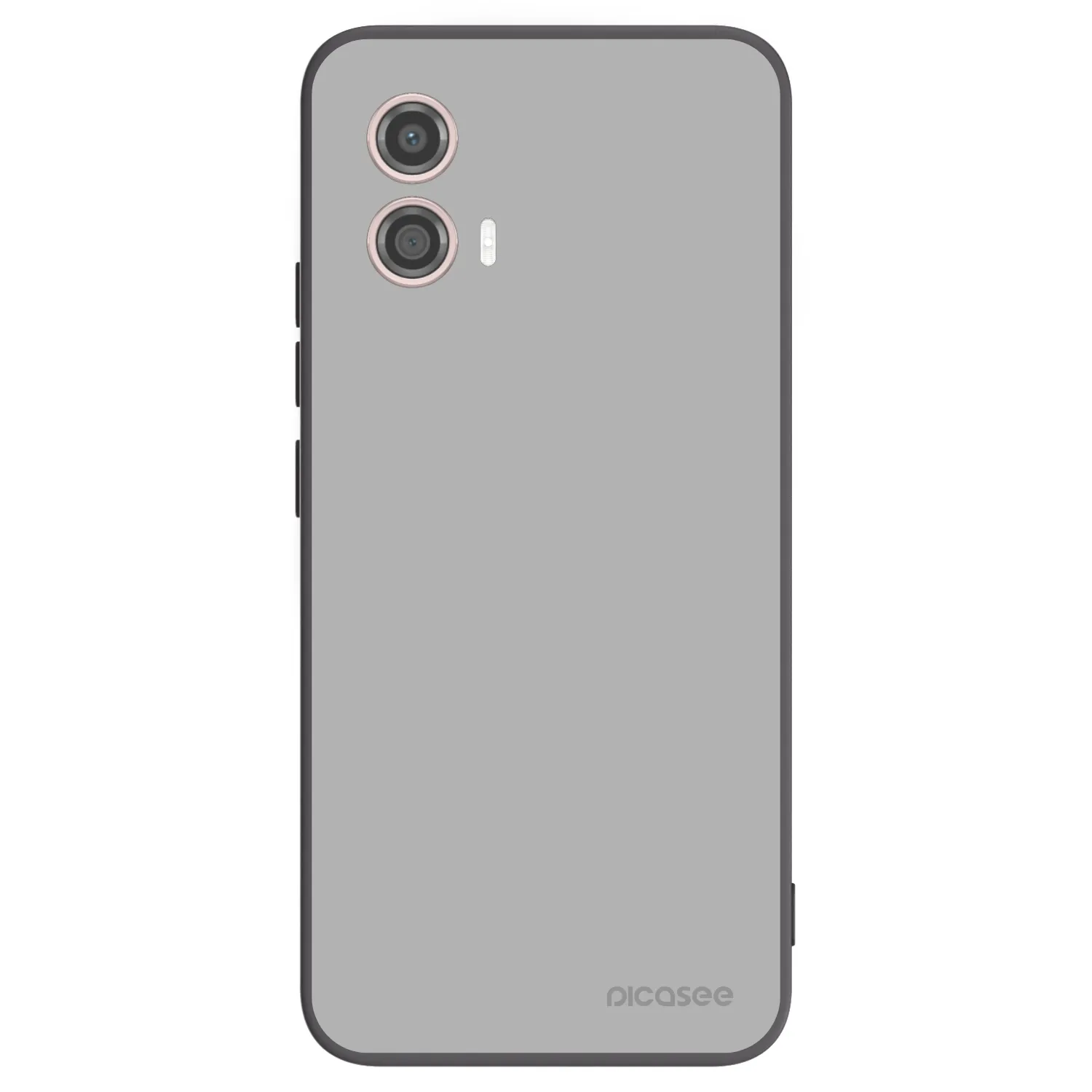 Picasee silikonowe czarne etui na Motorola Moto G53 5G - Stone