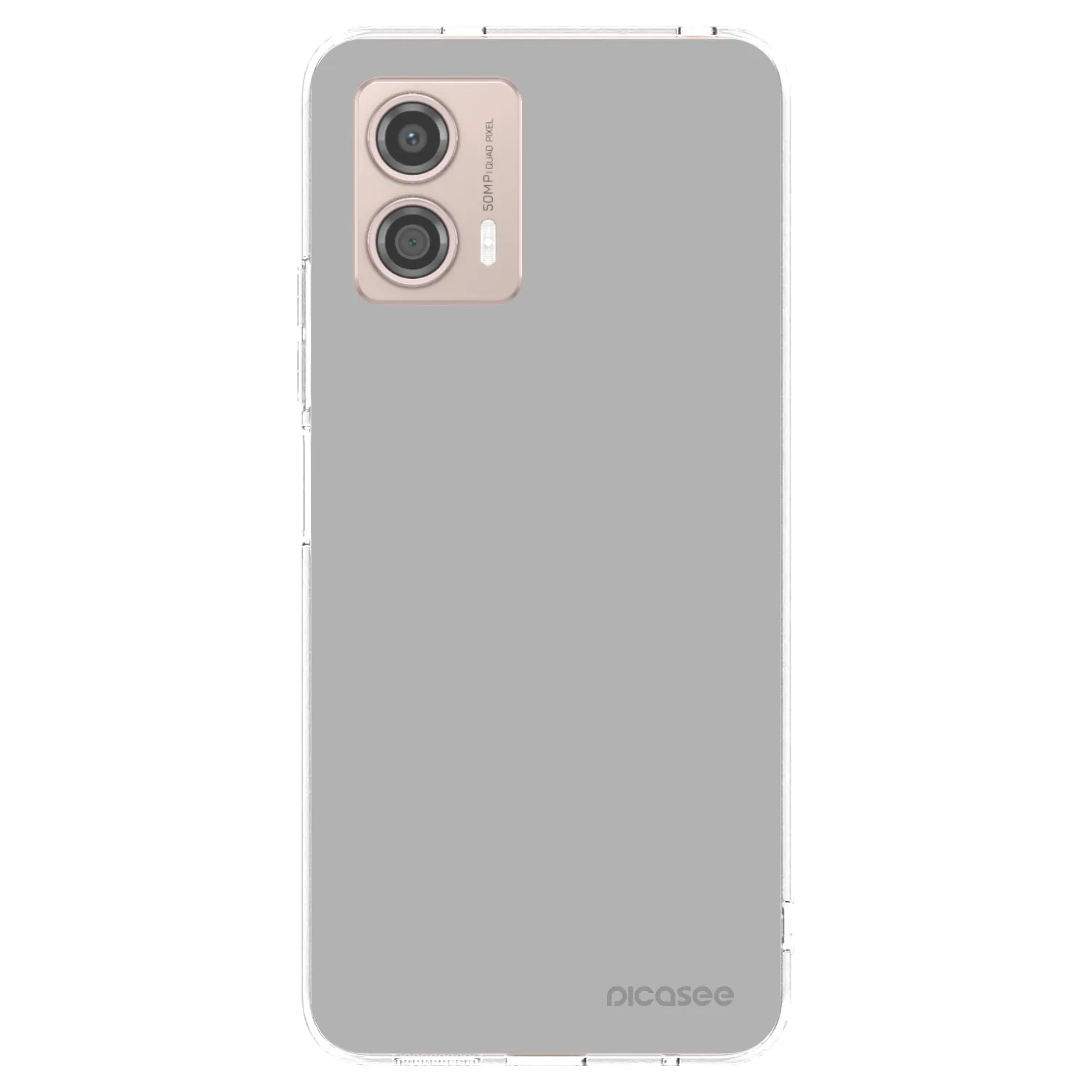 Picasee silikonowe przeźroczyste etui na Motorola Moto G53 5G - Stone