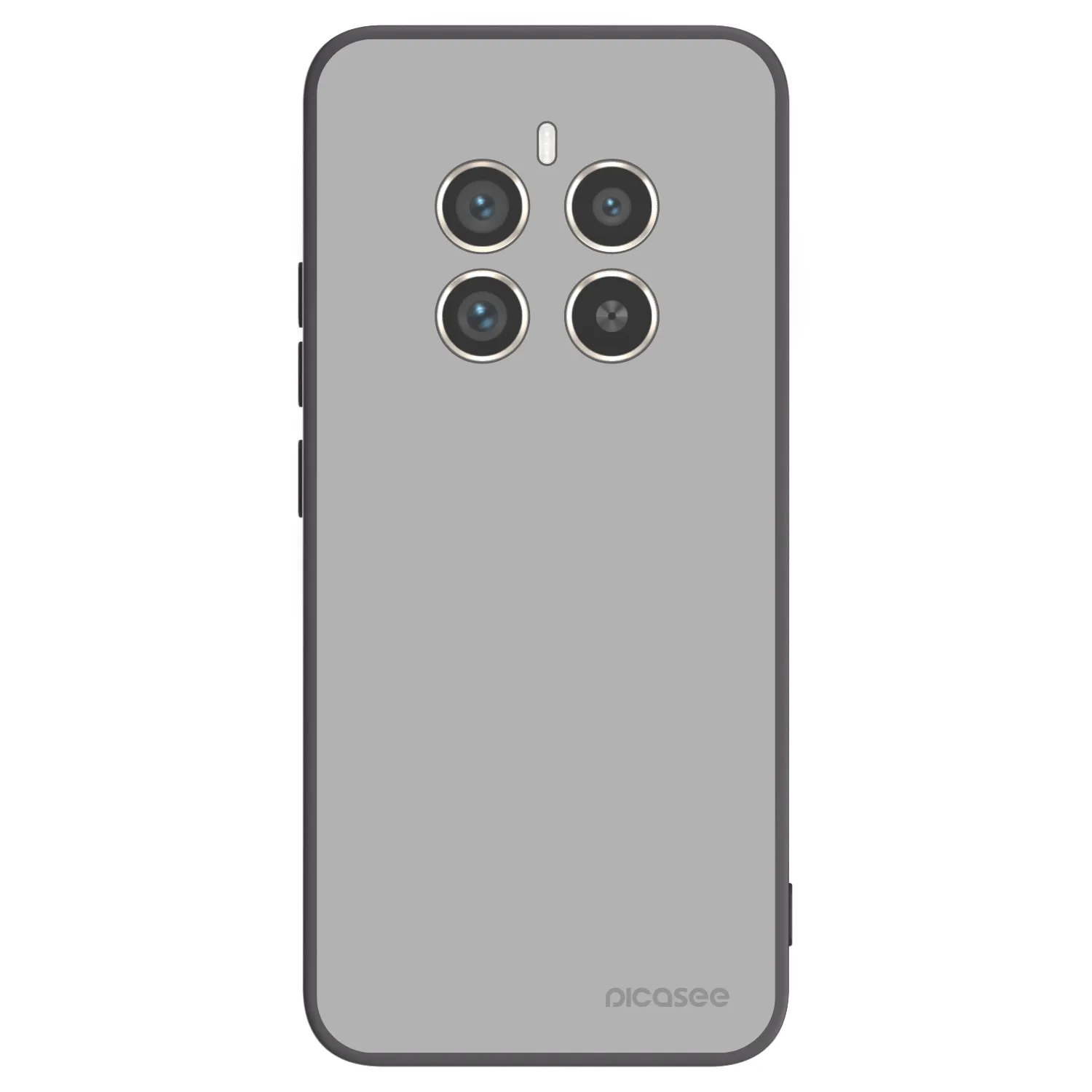 Picasee silikonowe czarne etui na Realme 12 Pro 5G - Stone